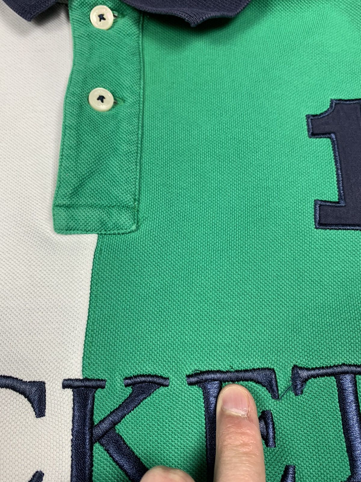 Hackett Vintage Y2K Hackett Polo Shirt Striped Chief Kiff Style 90’s Size US XL / EU 56 / 4 - 14 Thumbnail