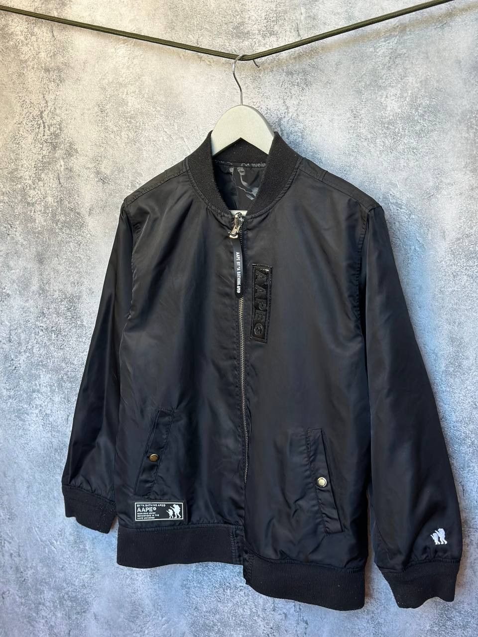Aape × Japanese Brand AAPE By A Bathing Ape UNVS Bomber Reversible Rare Size US M / EU 48-50 / 2 - 2 Thumbnail