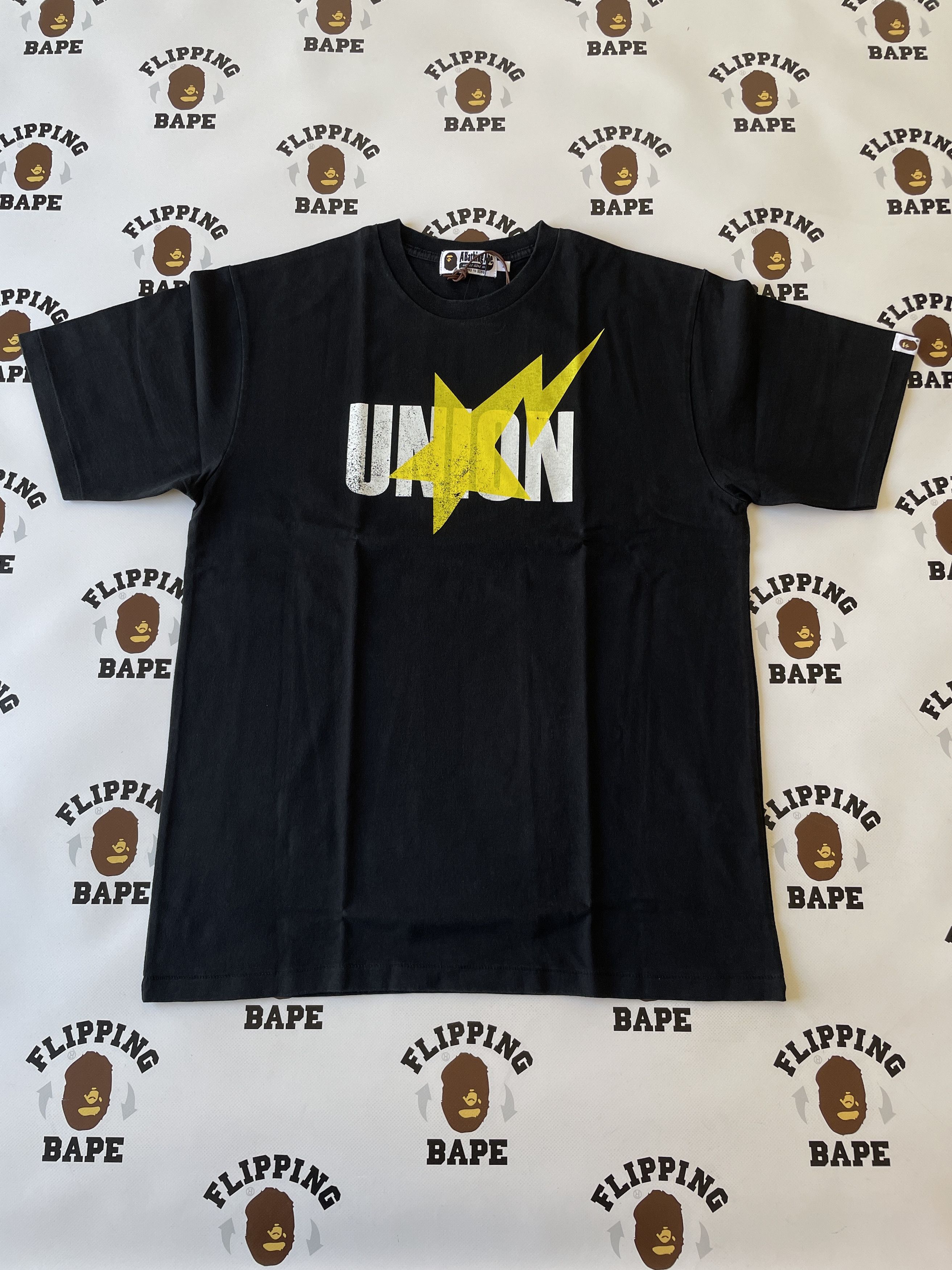 Bape BAPE X UNION WASHED STA TEE | Grailed