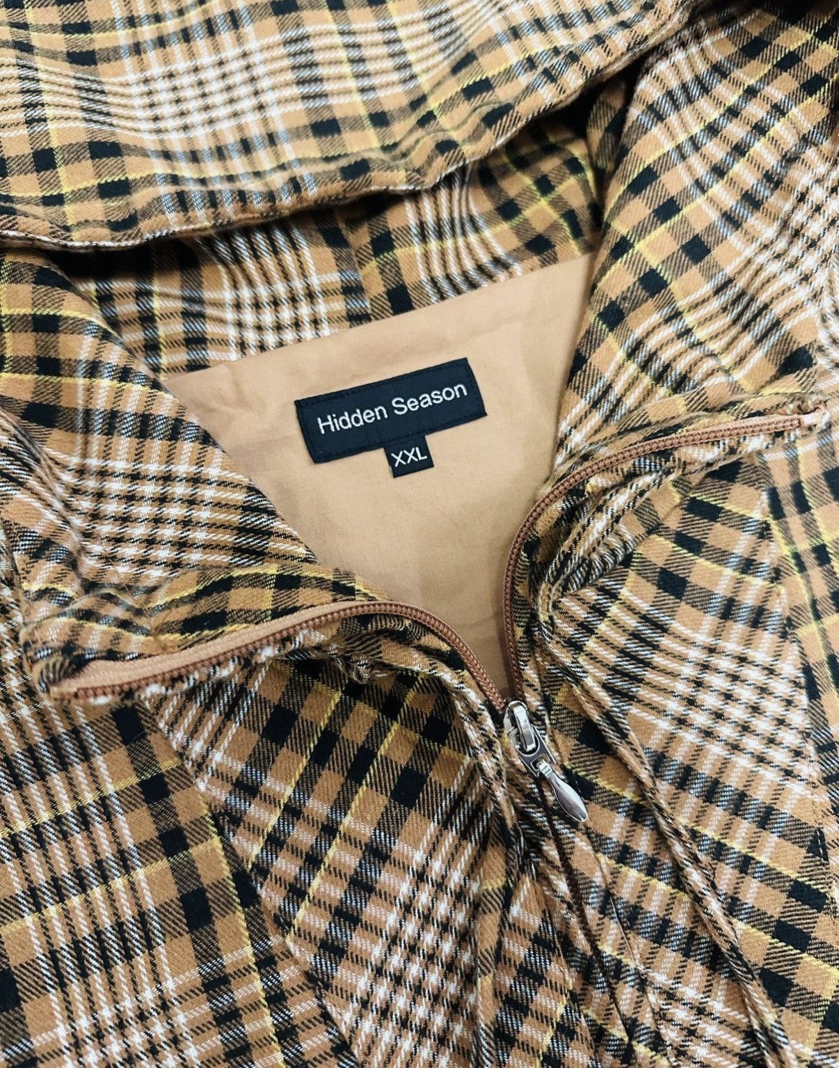 The GV Gallery Hidden Season Plaid Windbreaker Size US XXL / EU 58 / 5 - 4 Thumbnail