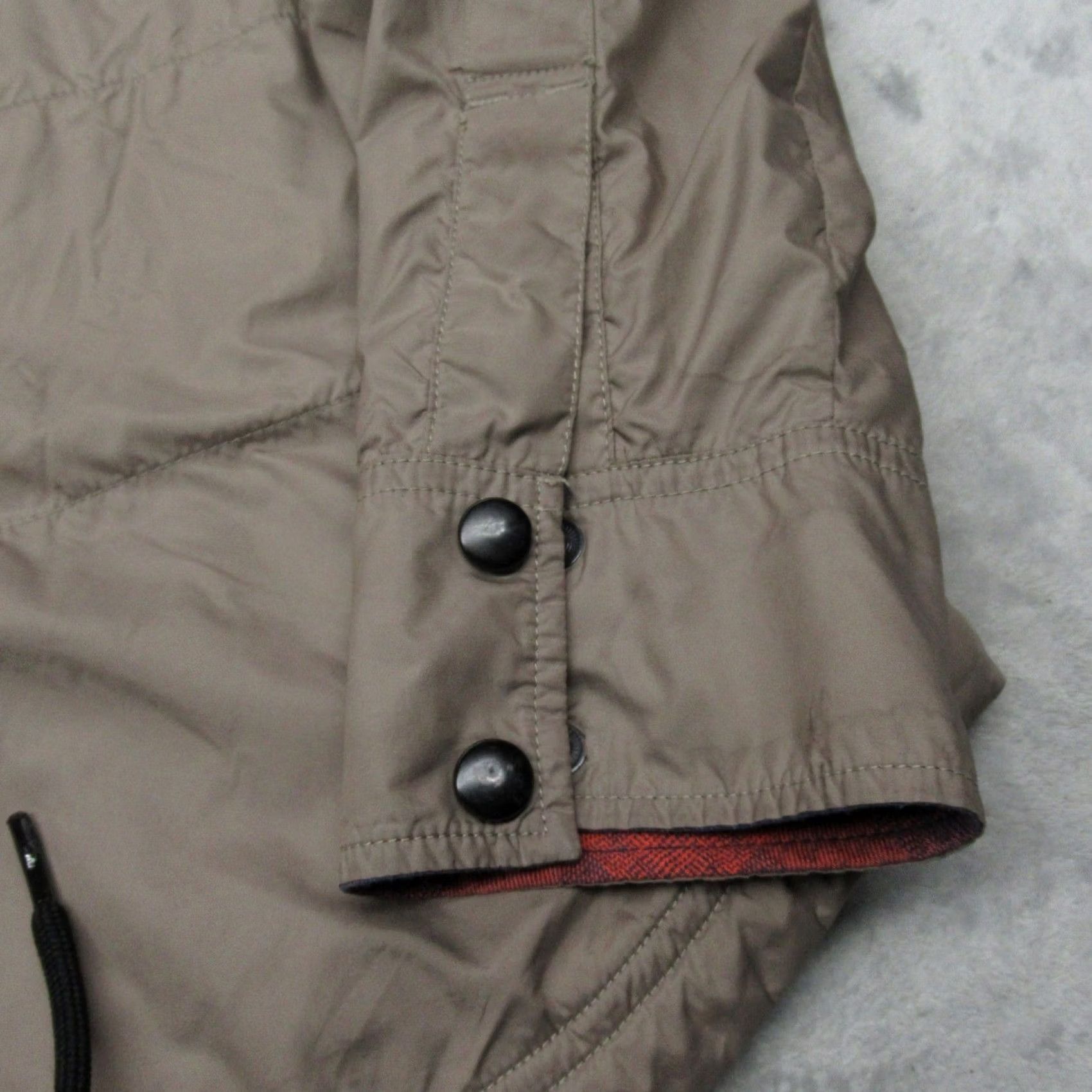The North Face The North Face Shirt Jacket Mens Small Tan Red Plaid Insulated Reversible Snap Size US S / EU 44-46 / 1 - 6 Thumbnail