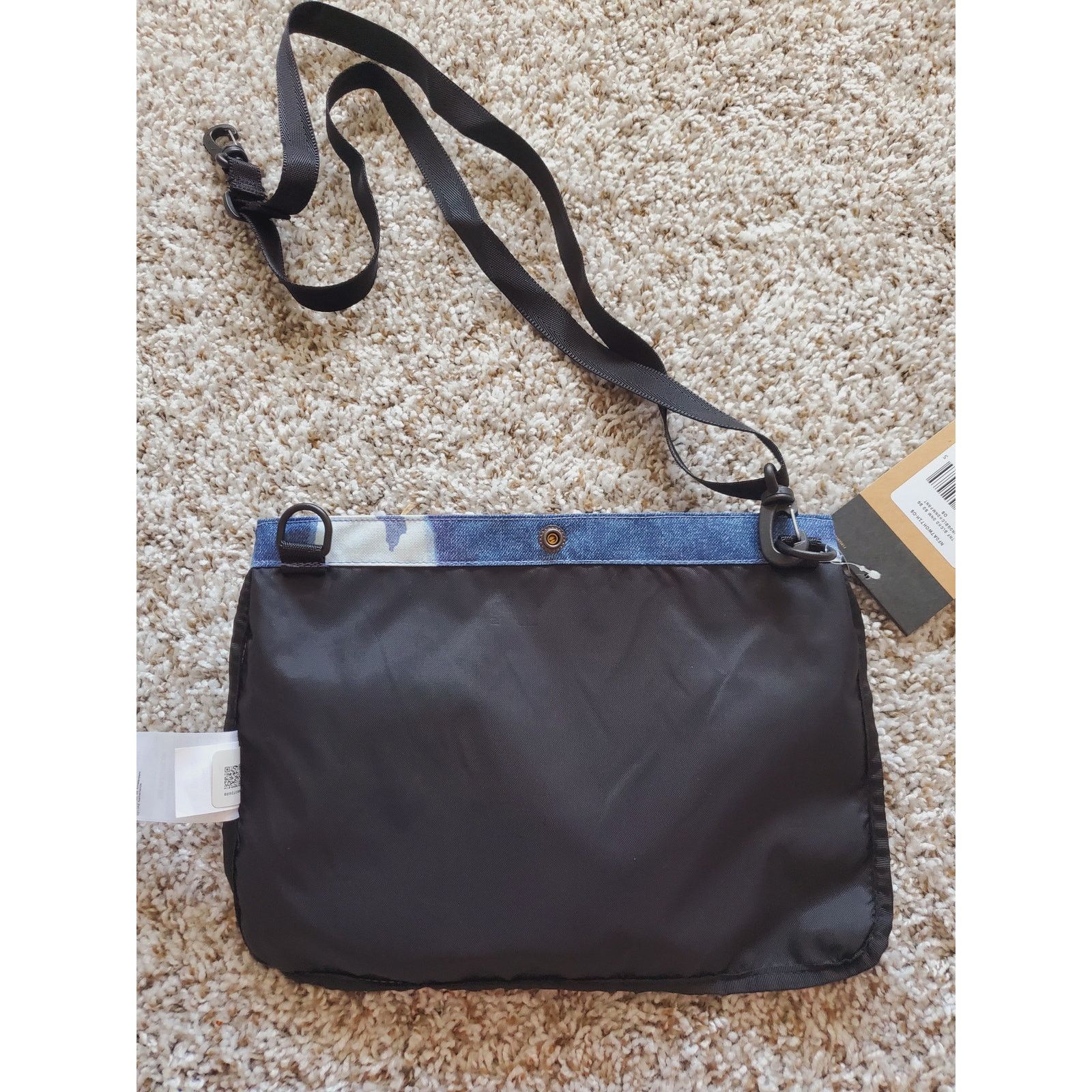 Supreme Supreme North Face Bleached Denim Print Shoulder Bag Size ONE SIZE - 3 Thumbnail