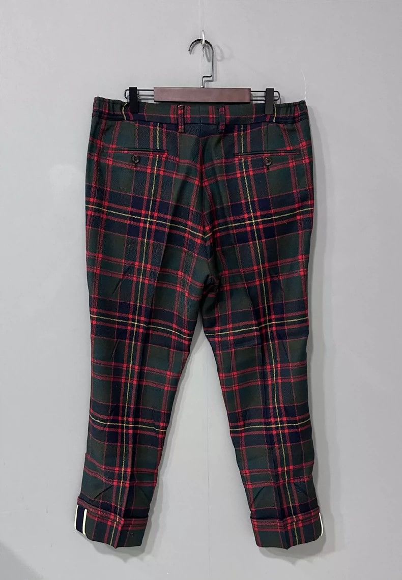 Gucci Gucci Pure wool plaid trousers 2502-Nextarrow Size US 34 / EU 50 - 1 Thumbnail