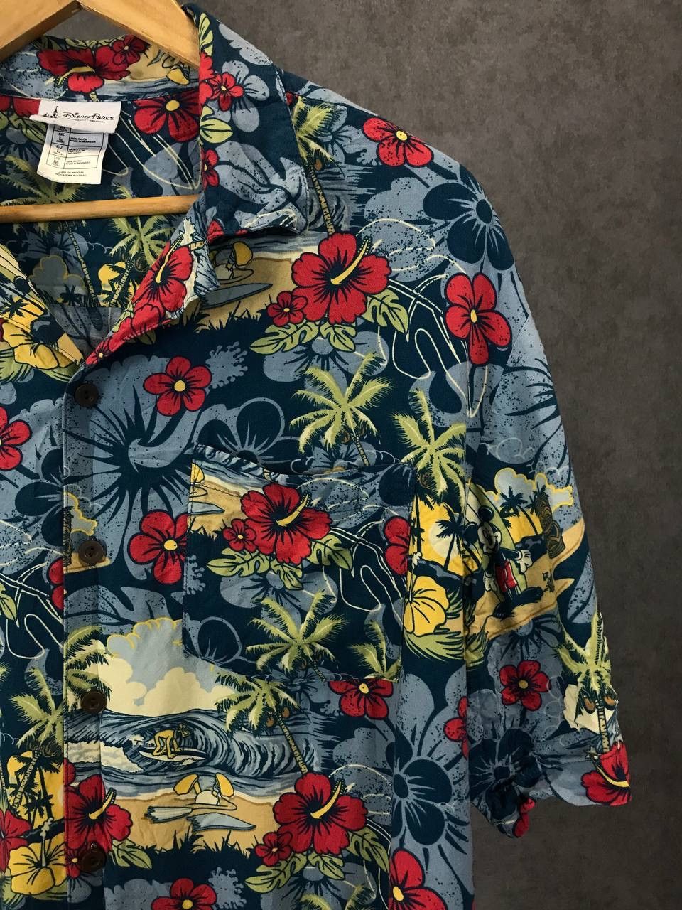 Disney Disney vintage Hawaiian shirt Size US L / EU 52-54 / 3 - 2 Thumbnail