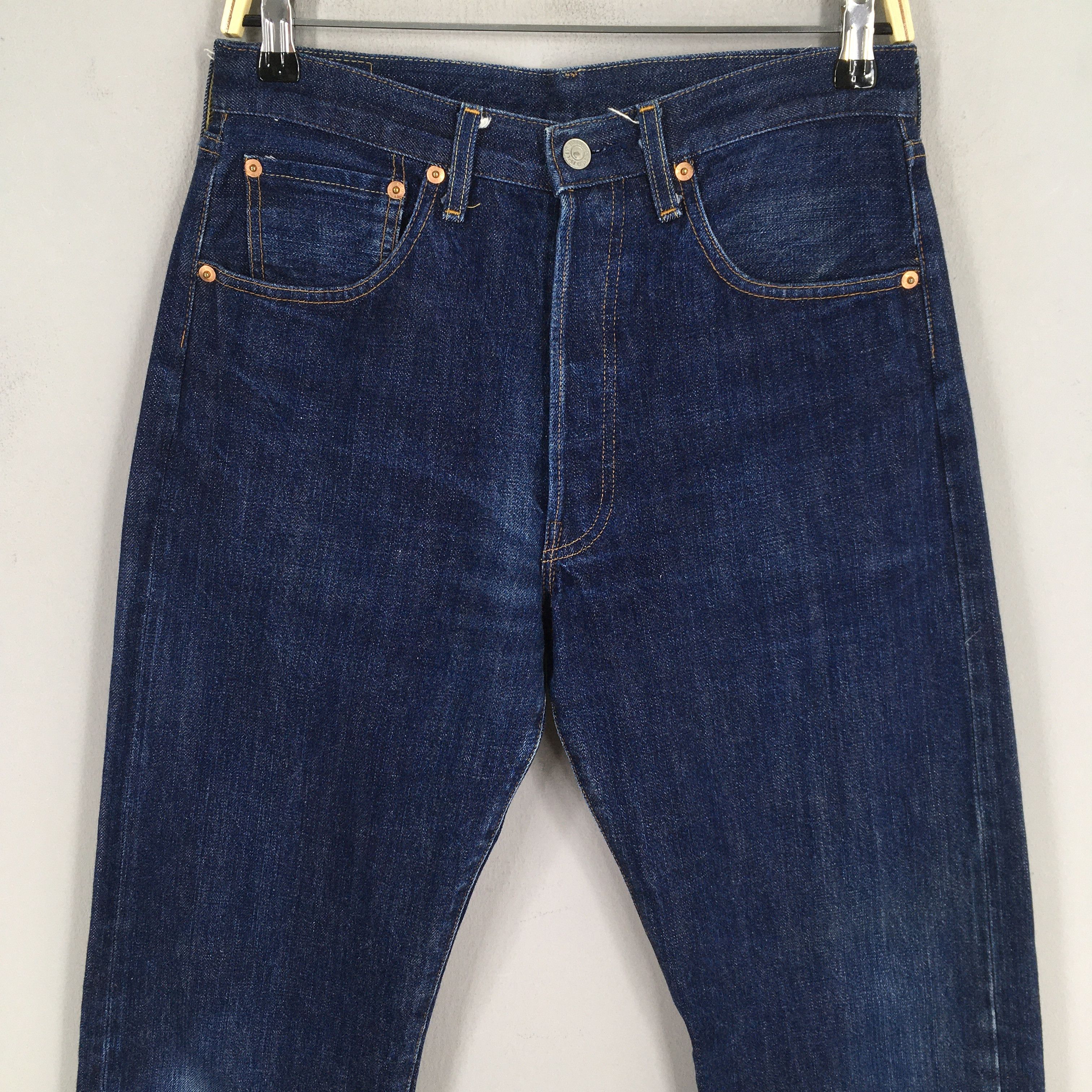 Levi's Size 29x32 Vintage Levi's 50SXX Big E Jeans S266 Size US 29 - 2 Thumbnail