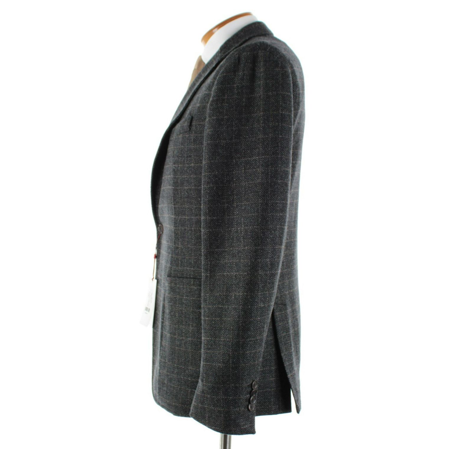 Luciano Barbera Luciano Barbera Sport Coat Size 42 US in Gray Size 42R - 4 Thumbnail