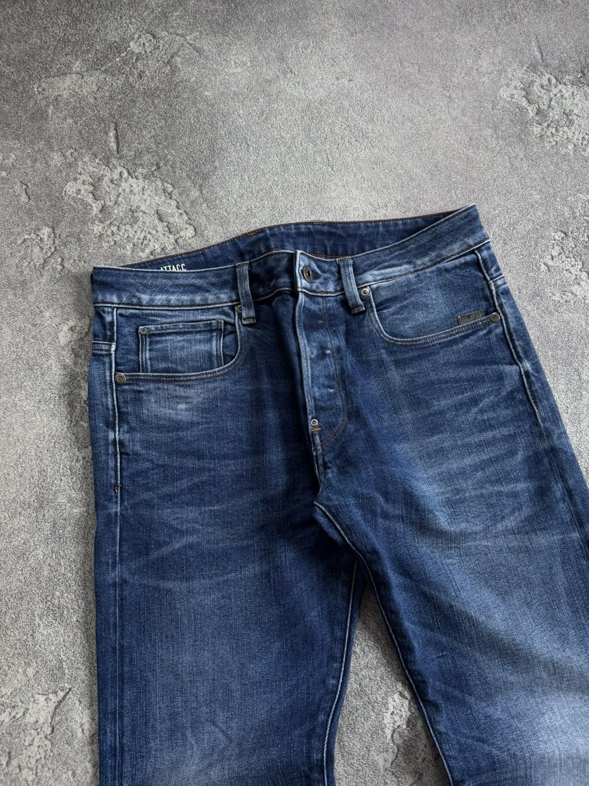 G-Star G star raw 33/30 attacc straight denim pants jeans trousers Size US 33 - 10 Thumbnail