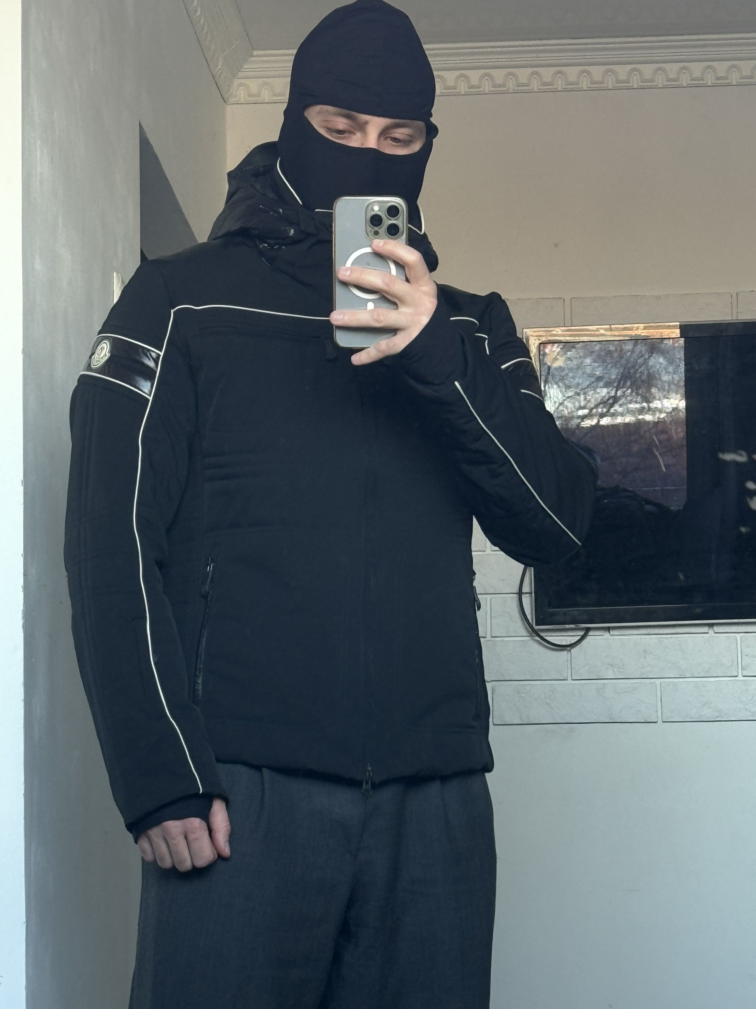 Moncler !extremely rare Moncler Ski jacket with Balaclava Size US XL / EU 56 / 4 - 1 Thumbnail