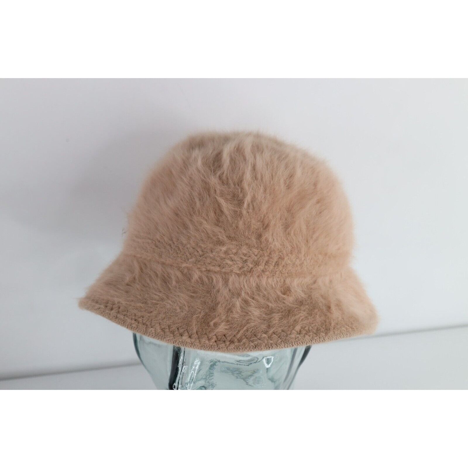 Kangol × Vintage Vintage 90s Y2K Kangol Furgora Fuzzy Shag Feather Bucket Hat Size ONE SIZE - 2 Thumbnail