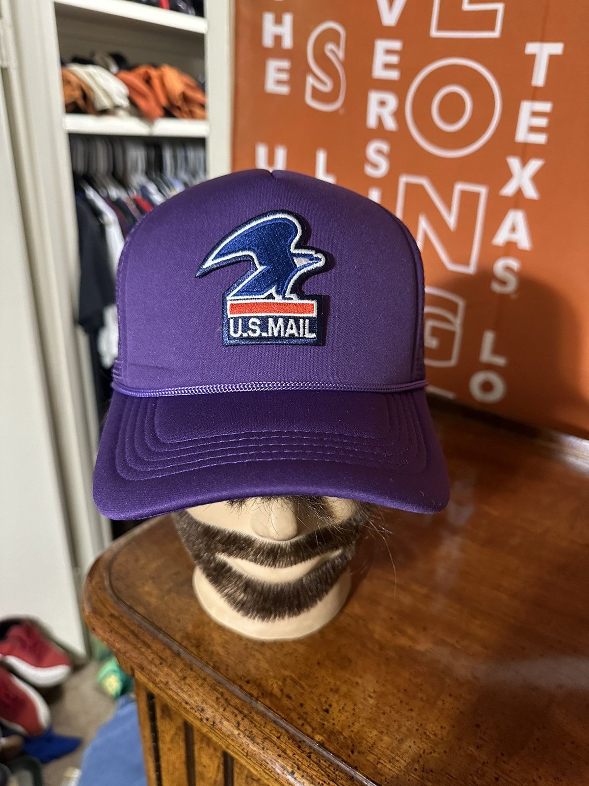 Anti Social Social Club × Vintage Vintage USPS mailman “tripe purple” 00s Size ONE SIZE - 2 Thumbnail