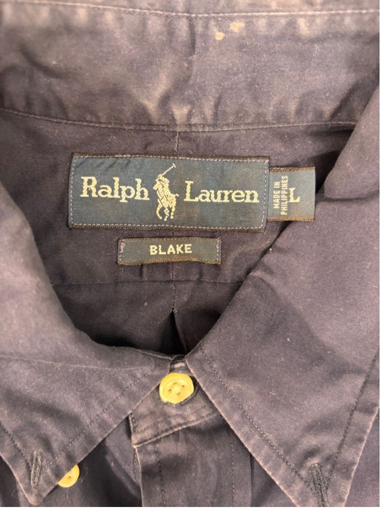 Ralph Lauren Men's Ralph Lauren Button Down Shirt Size L Blue Size US L / EU 52-54 / 3 - 7 Thumbnail