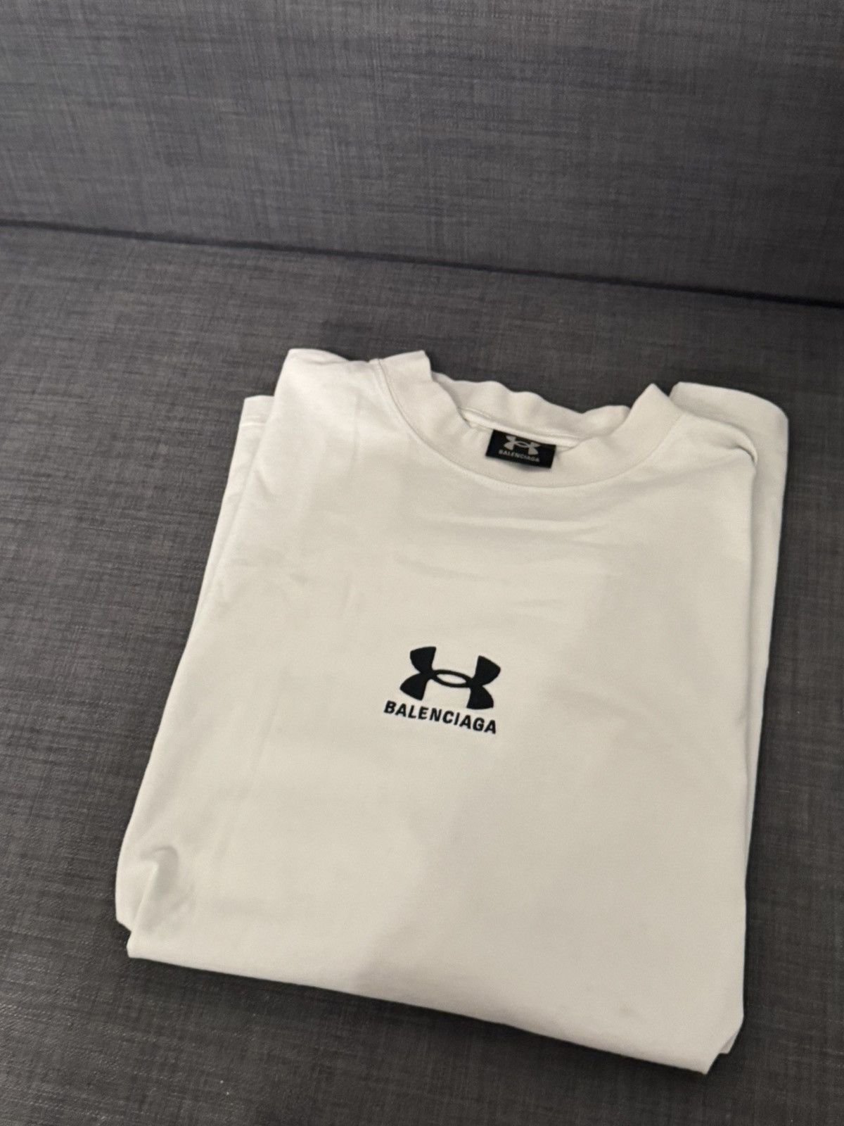 Balenciaga × Under Armour Balenciaga x Under Armour collab t shirt white Size US L / EU 52-54 / 3 - 6 Thumbnail