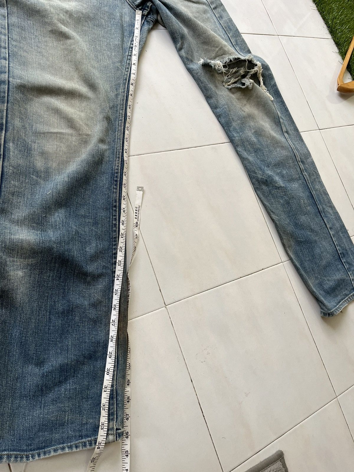 Vintage 70s Distressed Lee Size US 33 - 10 Thumbnail