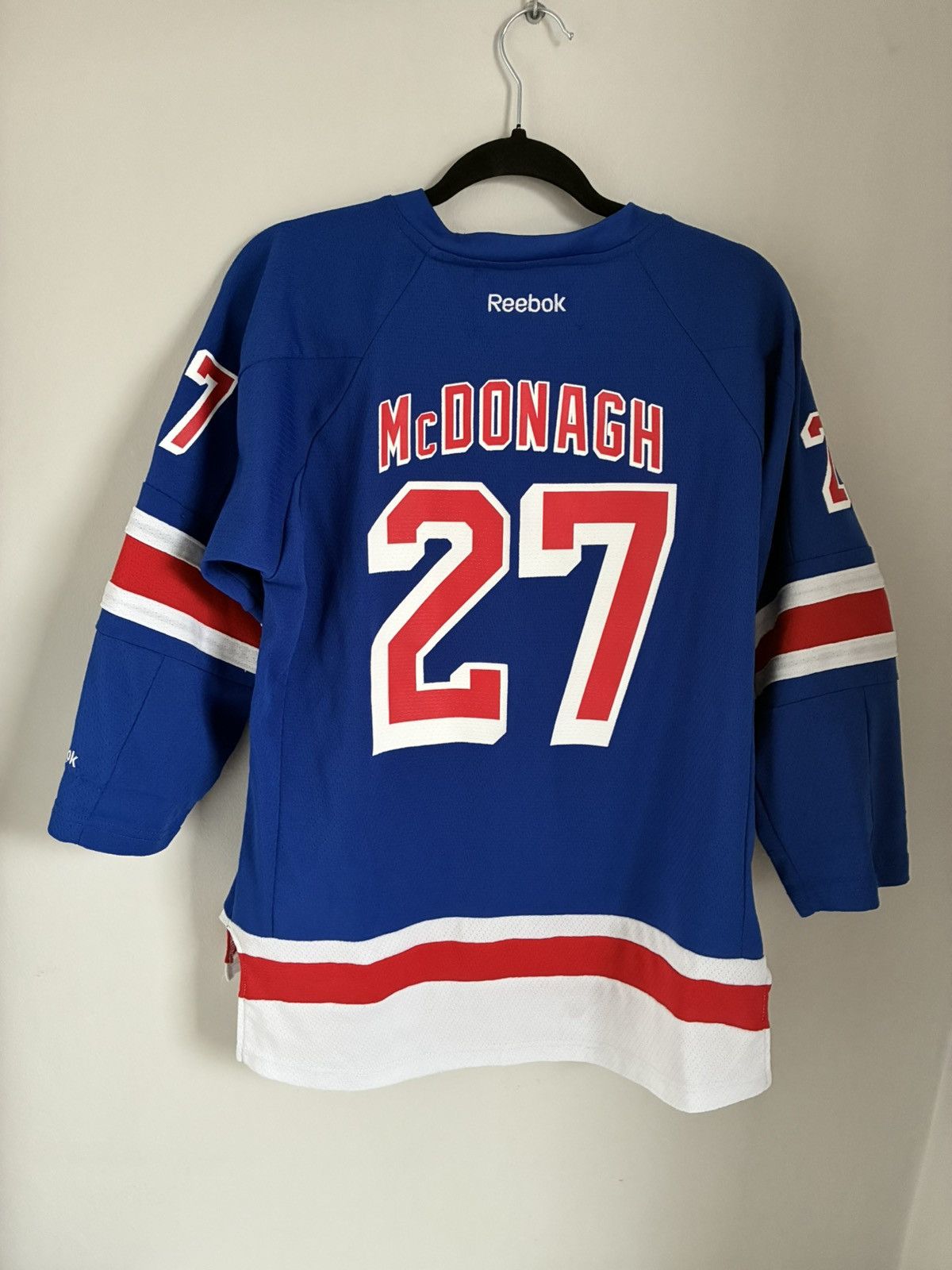 Reebok Reebok New York Rangers McDonagh NHL Jersey Hockey longsleev Size US M / EU 48-50 / 2 - 4 Thumbnail