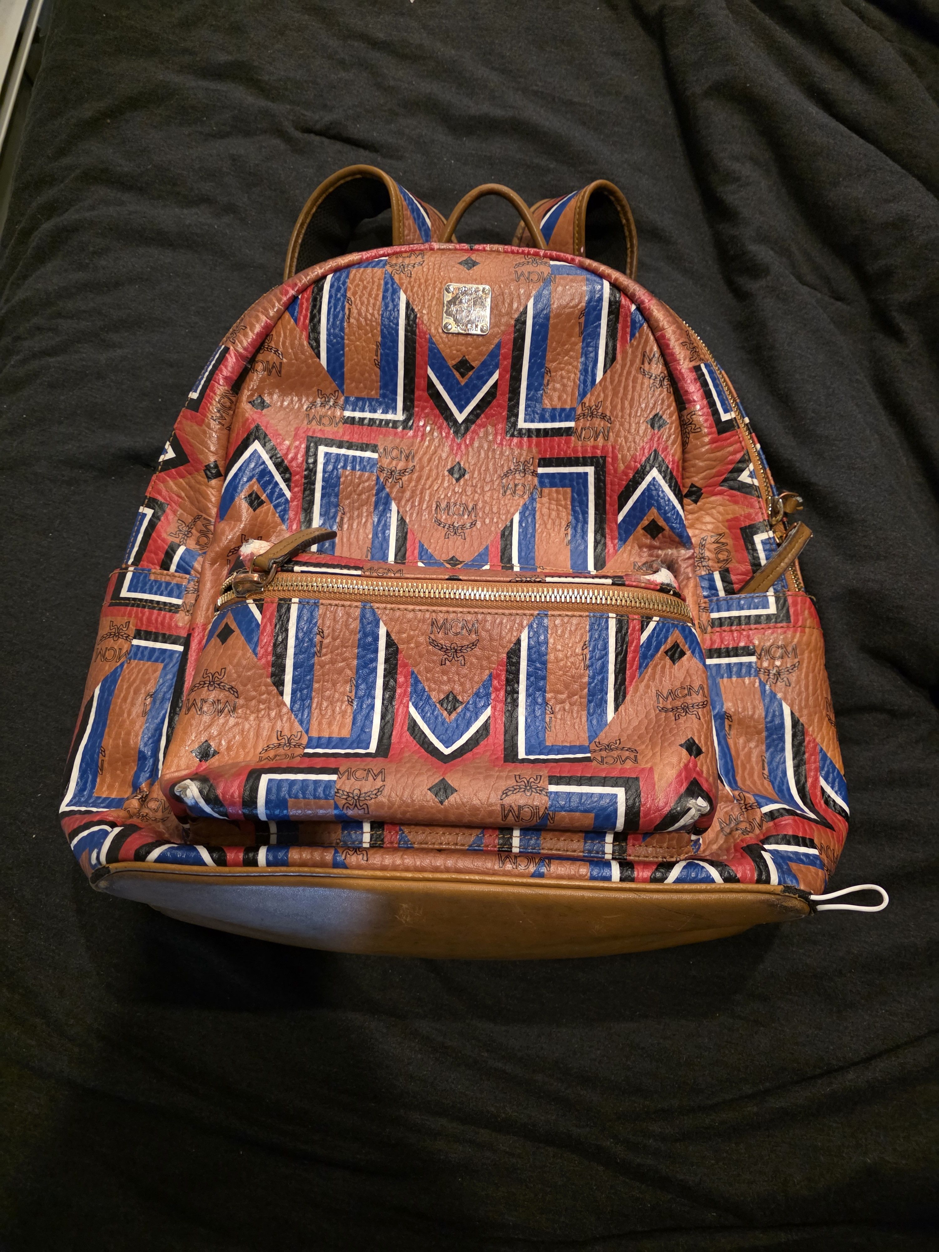 MCM MCM Gunta Visetos Weekender Backpack With Wear Size ONE SIZE - 1 Thumbnail