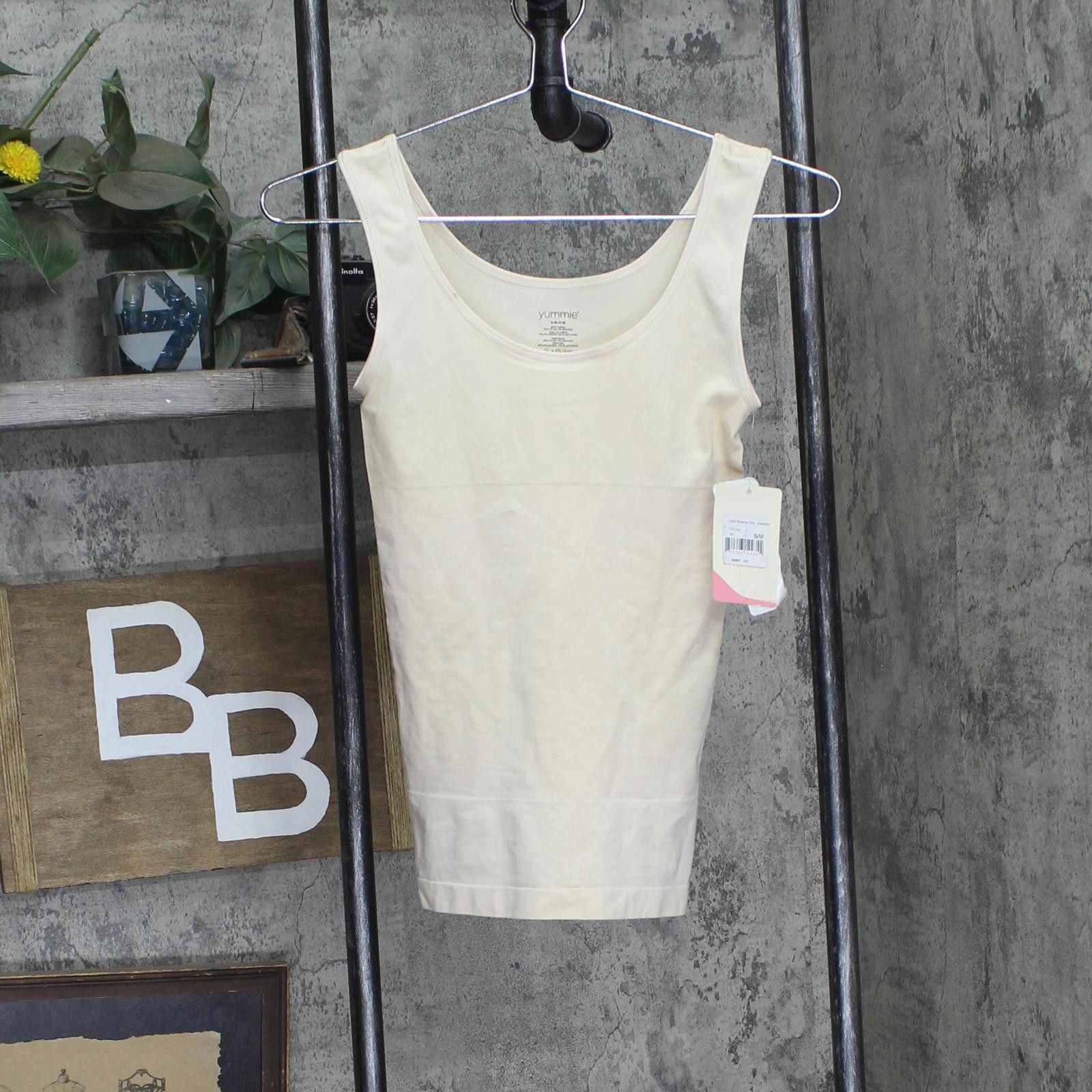 Designer Yummie Seamless Shaping Tank Top Yt5-104 Nude Brown S/m Size S / US 4 / IT 40 - 1 Thumbnail