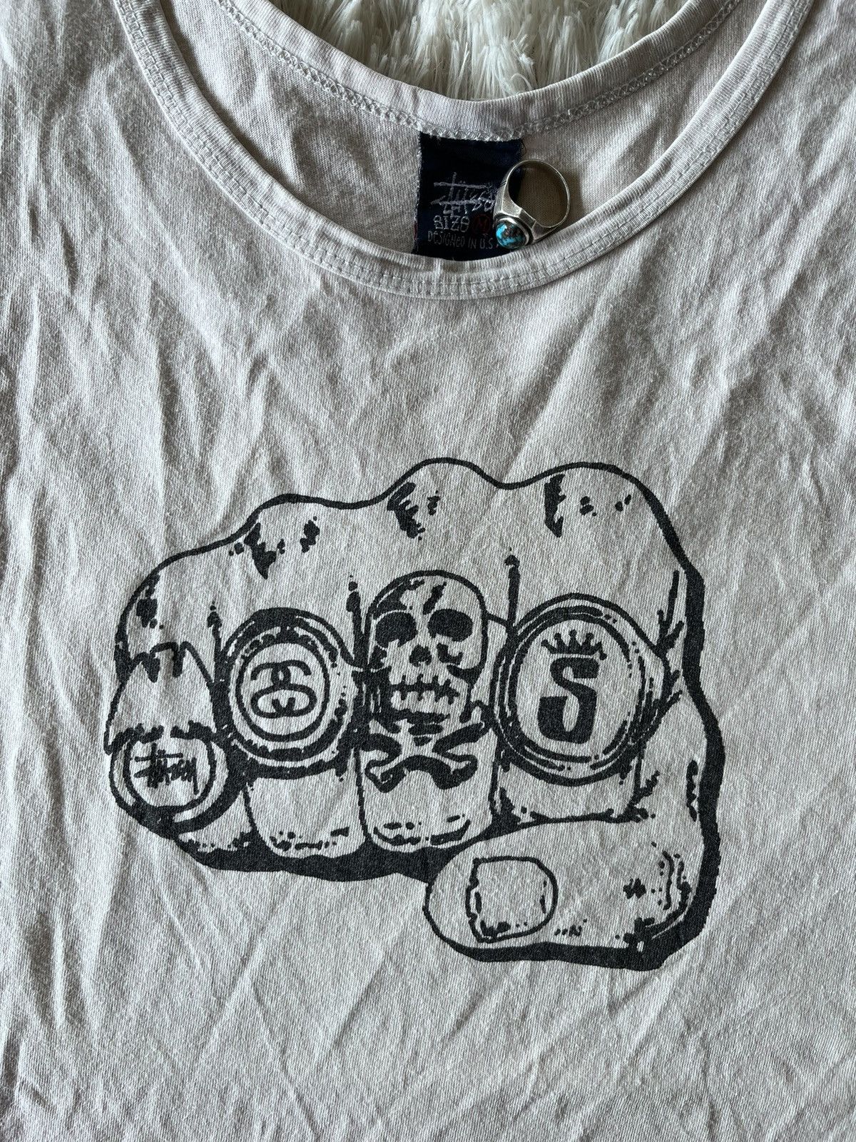 Stussy × Vintage Vintage Stussy Singlet Size US M / EU 48-50 / 2 - 2 Thumbnail