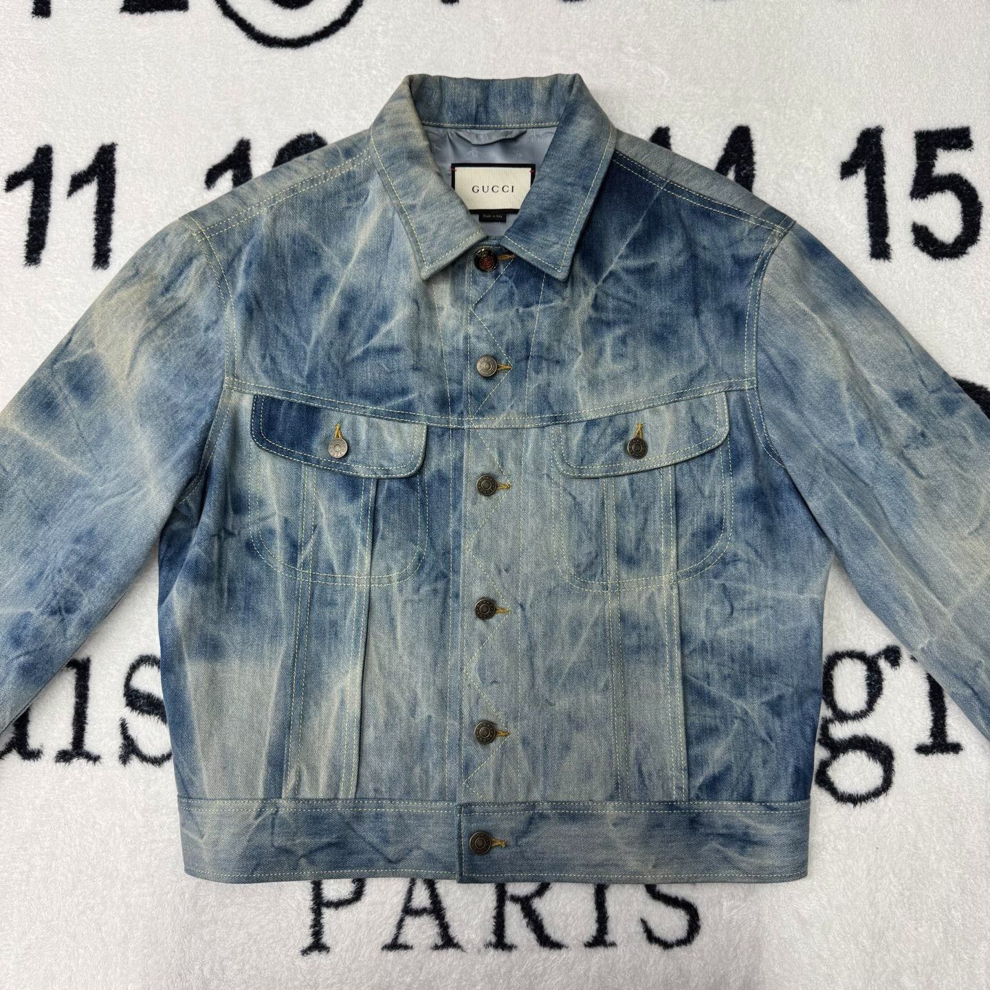 Gucci Gucci Denim Jacket L Women Size L / US 10 / IT 46 - 1 Thumbnail