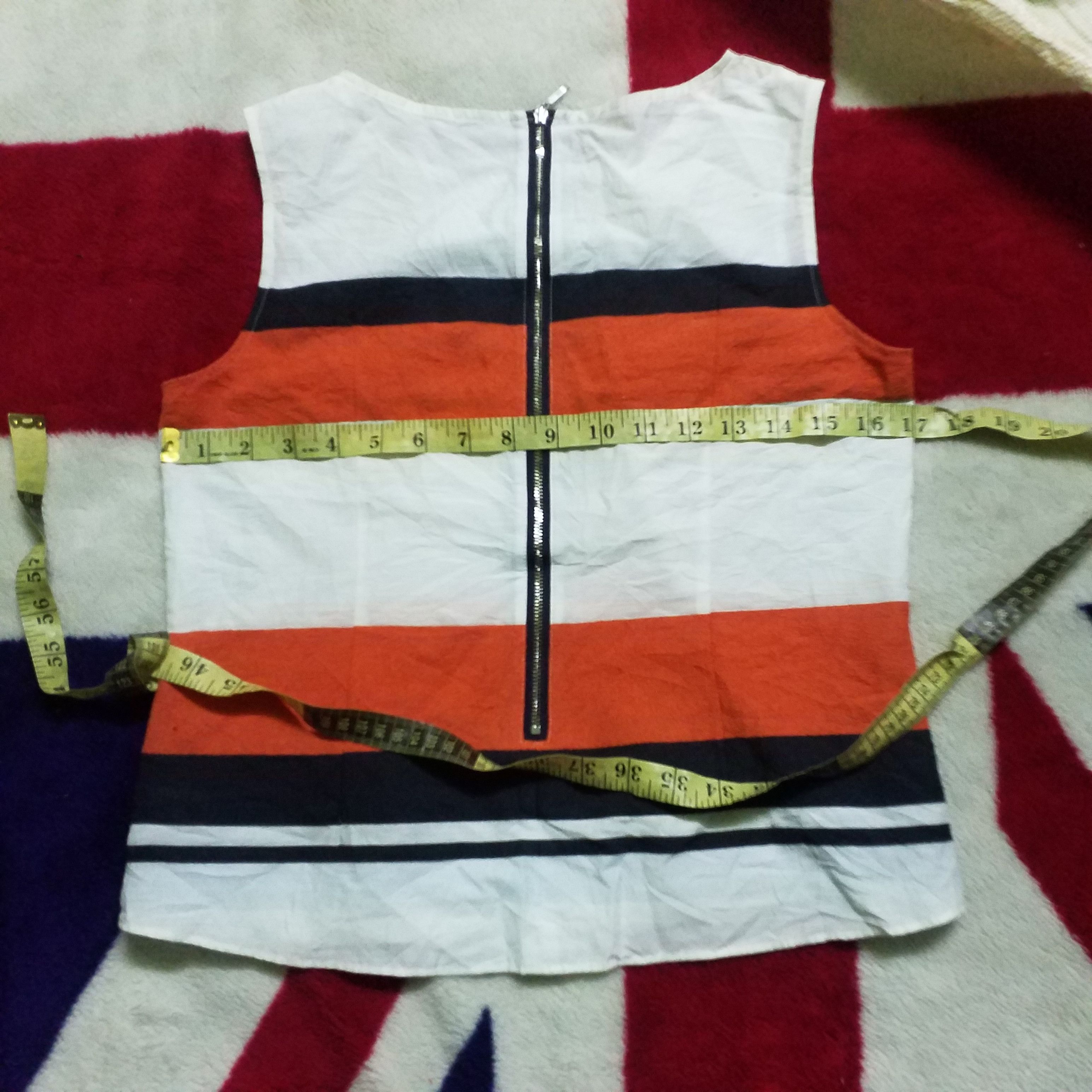 Japanese Brand LAUTRE AMONT TANK TOP STRIPE Size XS / US 0-2 / IT 36-38 - 2 Thumbnail