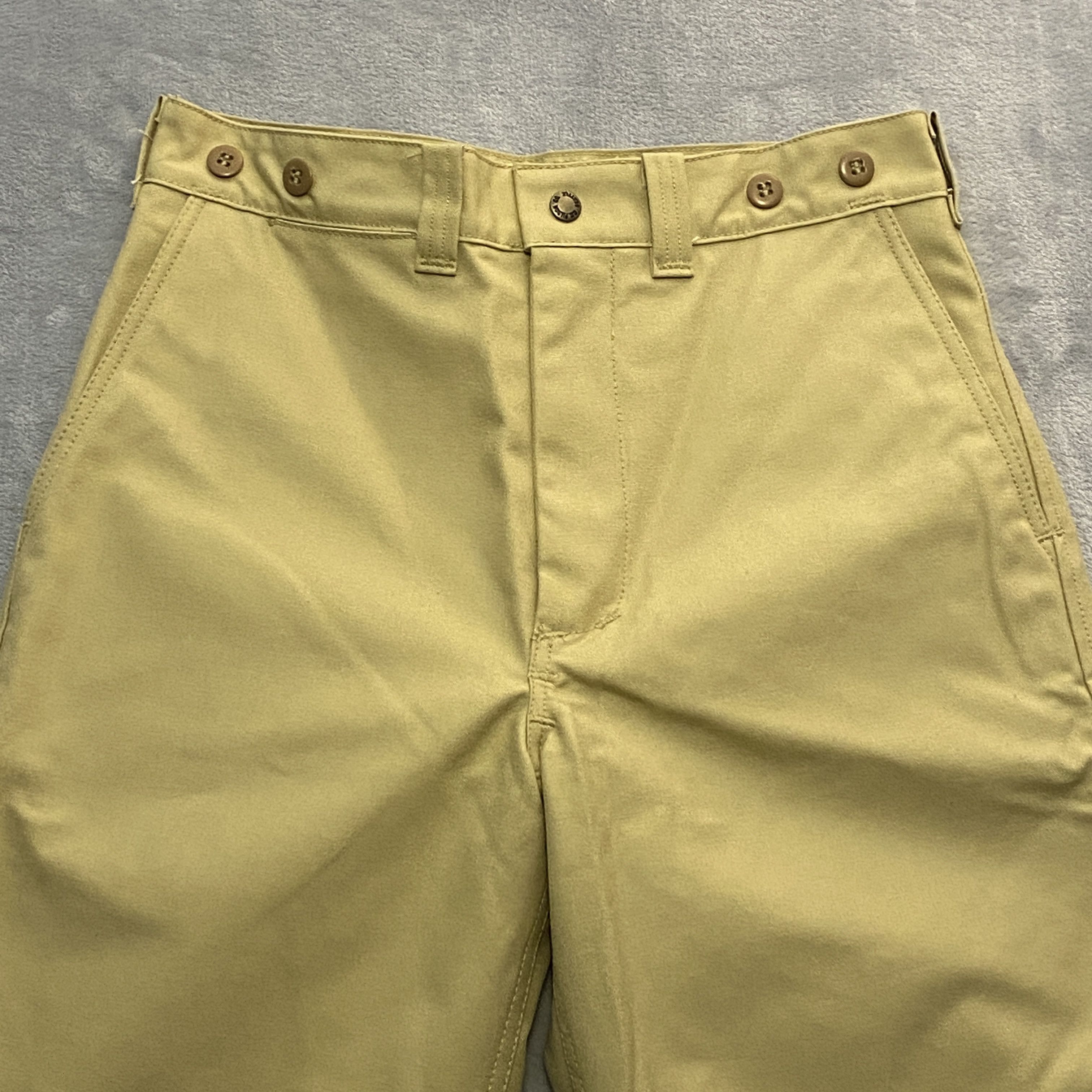 image of Filson x Made In USA Nos Pants Men Size 30 Style 79 Dry Tin Cloth Canvas Usa in Khaki