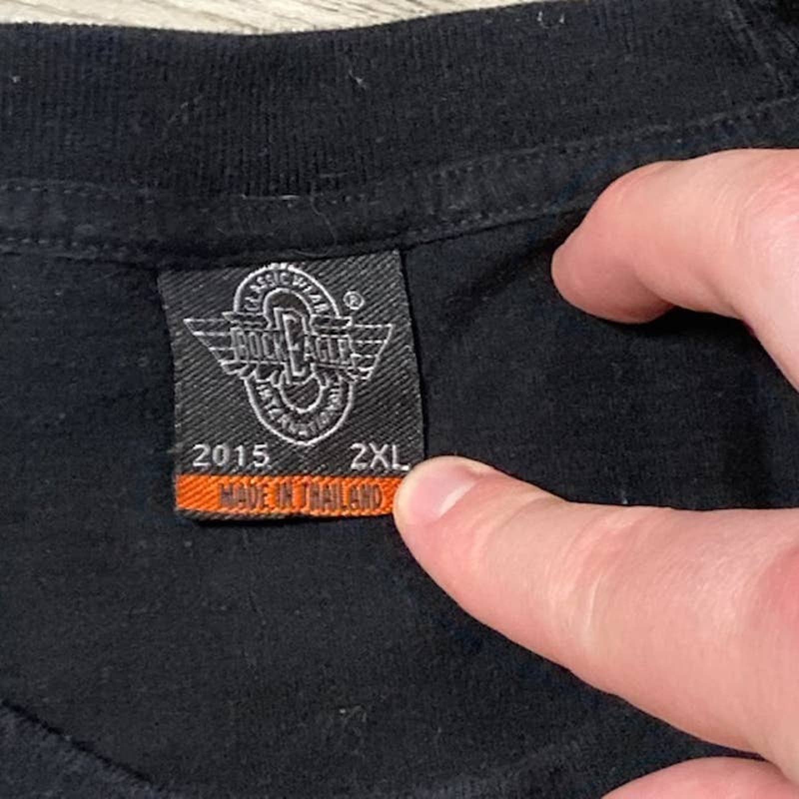 Other Rock Eagle Ride With Pride Short Sleeve Graphic Tshirt Black Size US XL / EU 56 / 4 - 6 Thumbnail