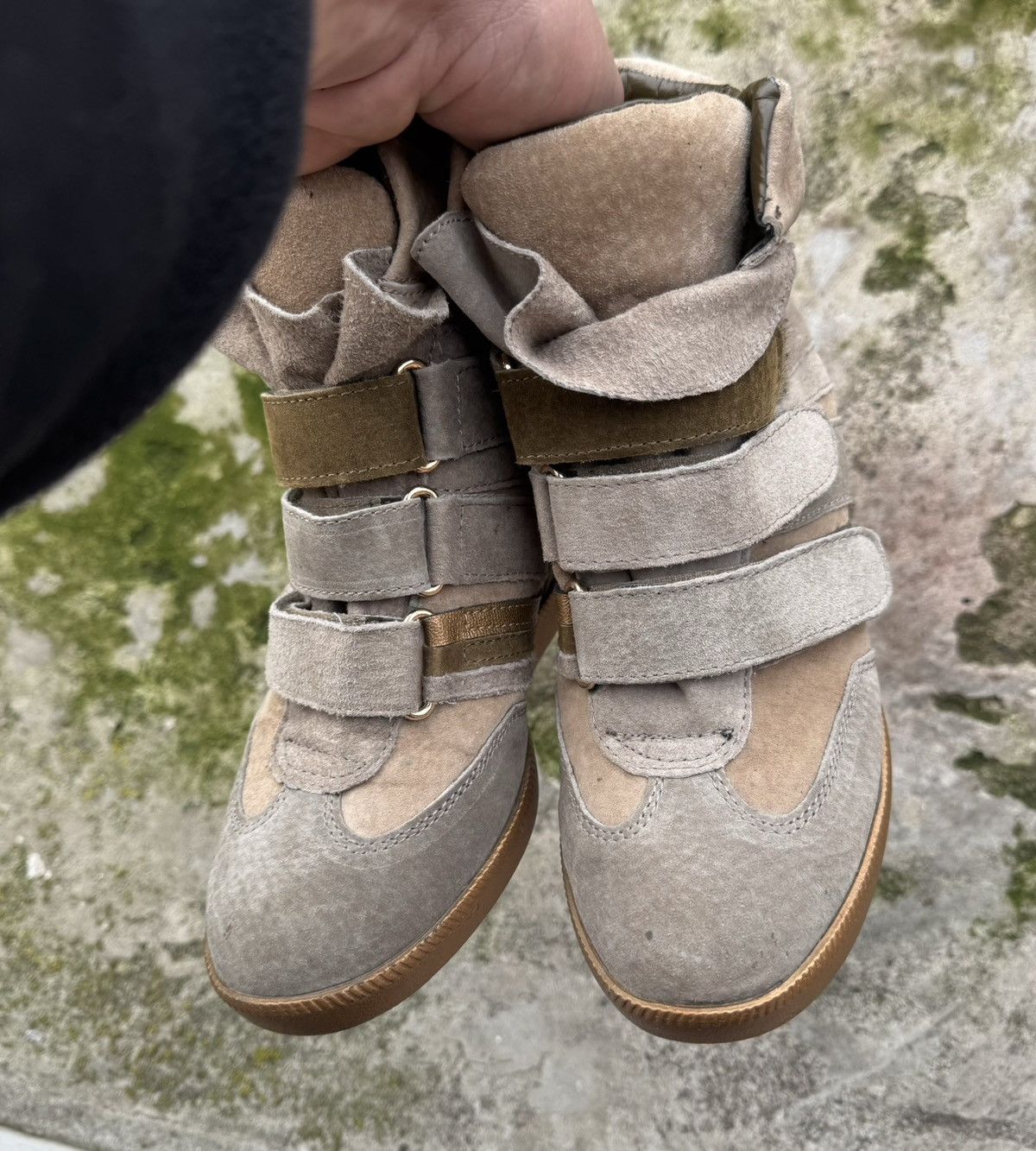 Vintage Vintage Isabel Marant Style Sneakers Y2K Avant-Garde Size US 7.5 / IT 37.5 - 5 Thumbnail