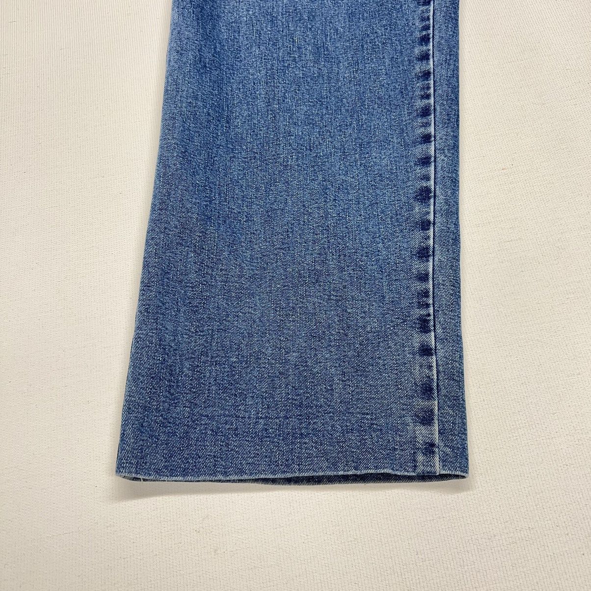 Joseph Abboud × Vintage VTG Joseph Abboud Jeans Blue Straight Cropped Denim Italy Size US 34 / EU 50 - 3 Thumbnail