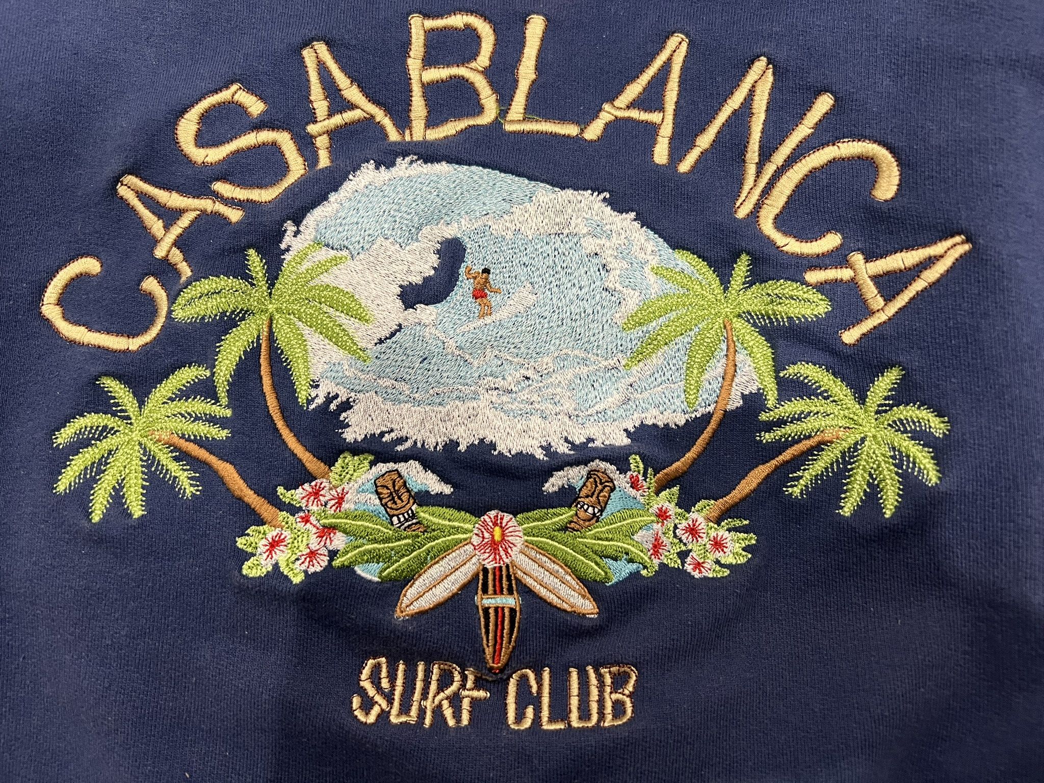 Casablanca Surf Club Embroidered Sweatshirt Size US M / EU 48-50 / 2 - 5 Thumbnail