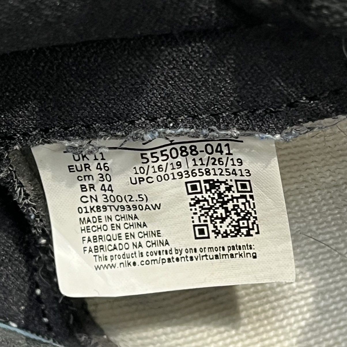 Nike Air Jordan 1 Retro High Royal Toe Size US 12 / EU 45 - 11 Thumbnail