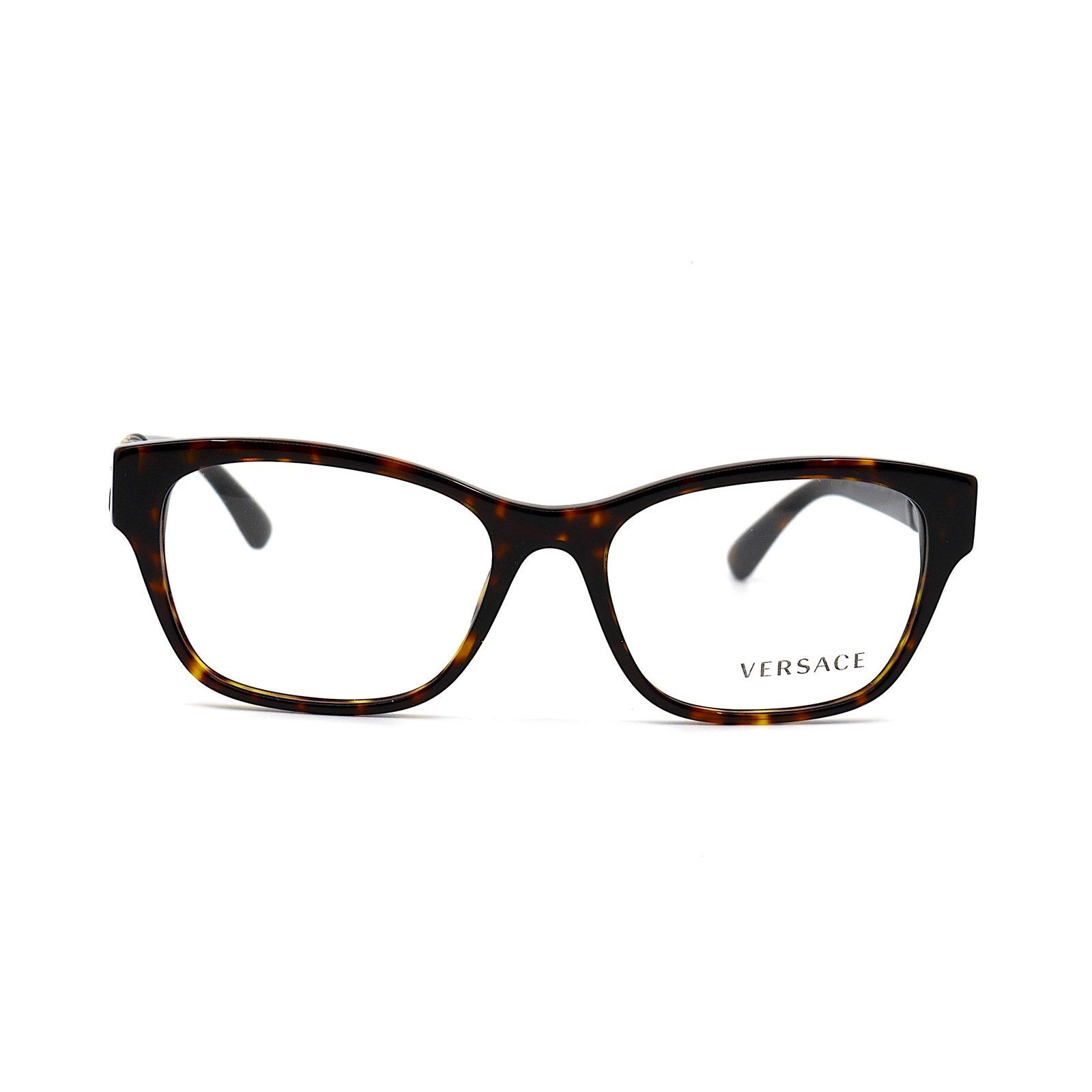Versace NEW VERSACE VE3306 108 HAVANA AUTHENTIC EYEGLASSES FRAME Size ONE SIZE - 3 Thumbnail