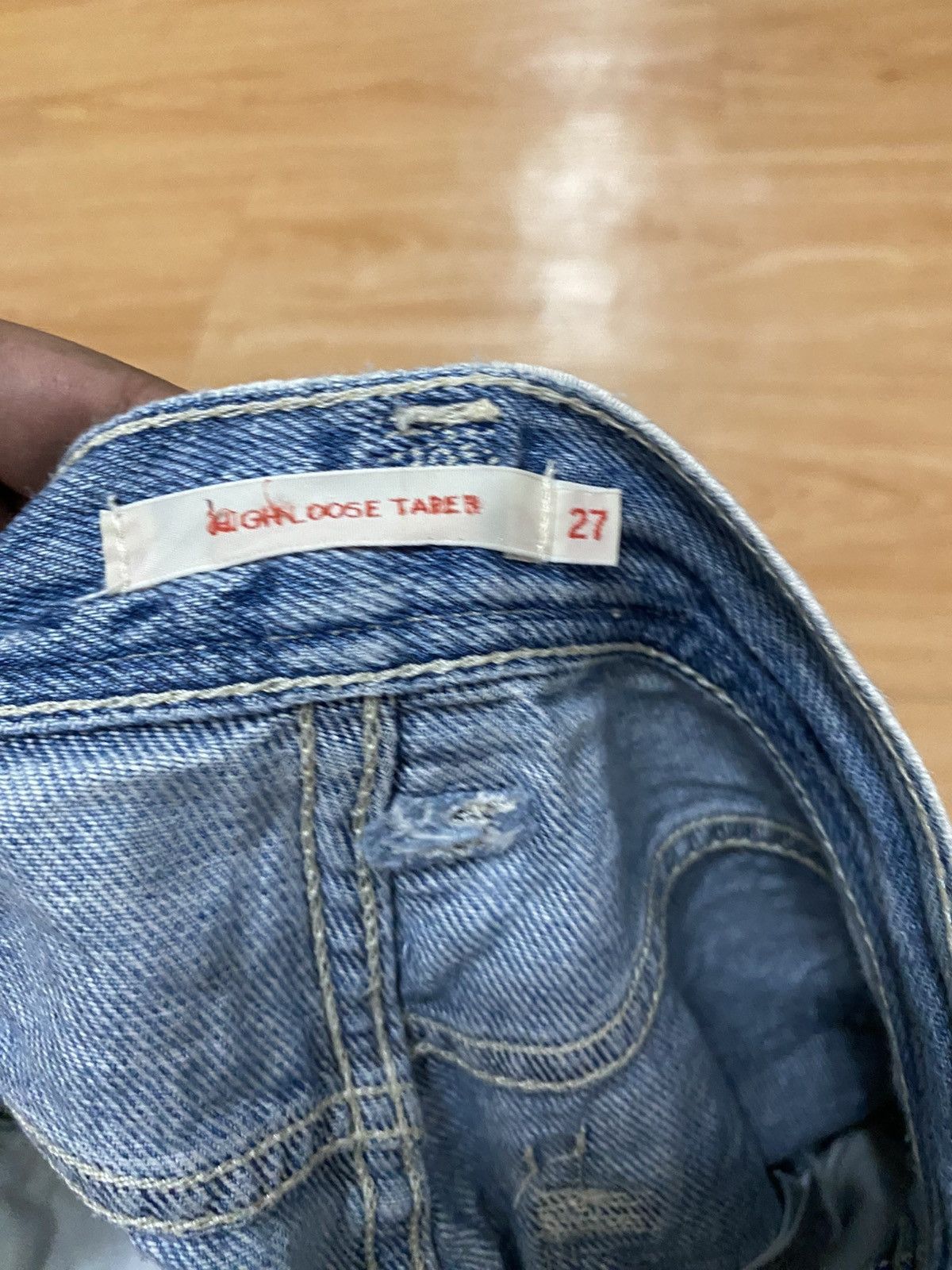 Japanese Brand × Levi's × Vintage Vintage Levis red high loose taper style Size US 30 / EU 46 - 8 Thumbnail
