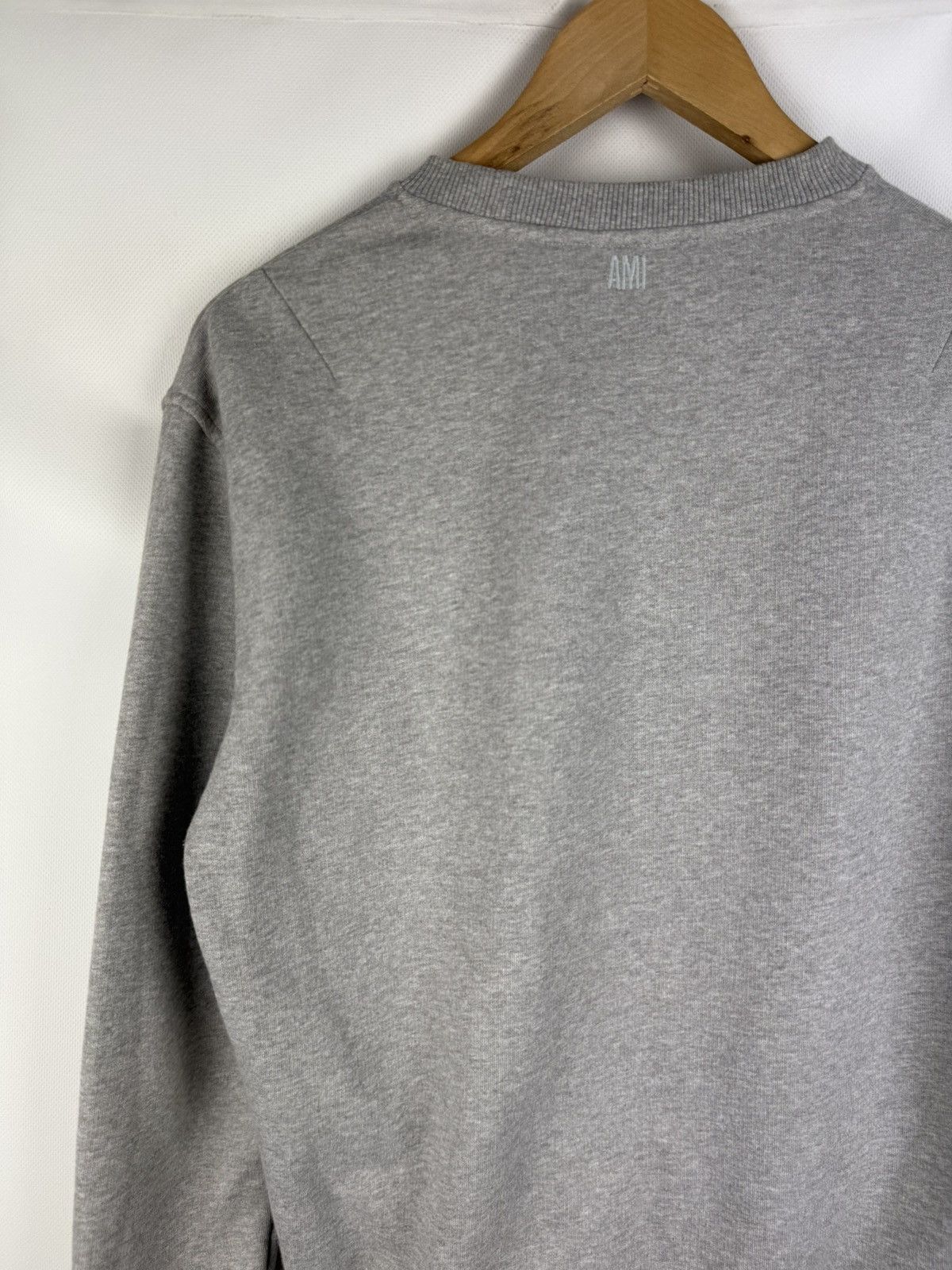 AMI Ami Alexandre Mattiussi Men’s Big Logo Sweatshirt Pullover Size US S / EU 44-46 / 1 - 18 Thumbnail
