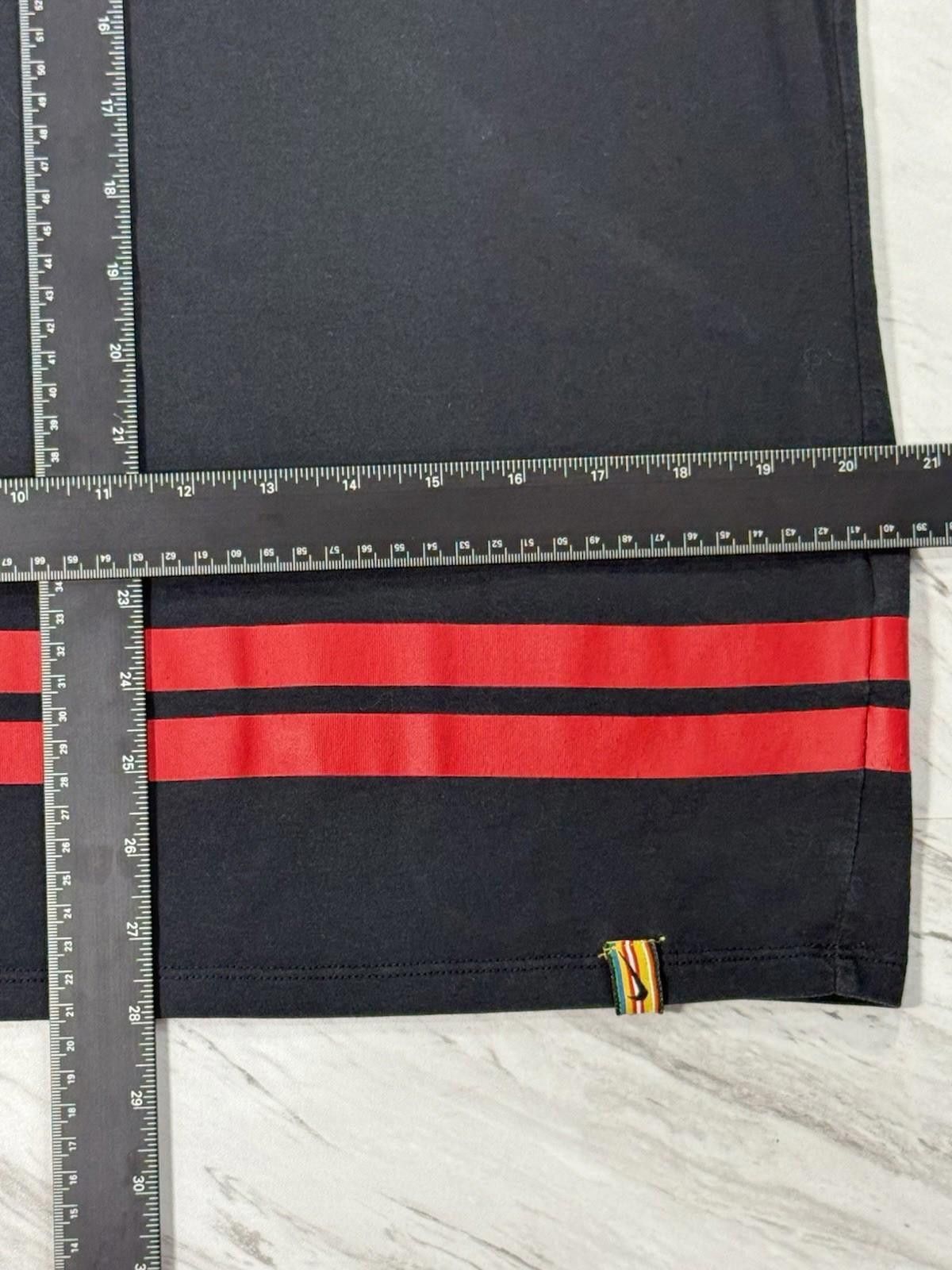 Nike Nike Dri-Fit Pocket Graphic Tee Black w/ Red Stripes L#8 Size US L / EU 52-54 / 3 - 2 Thumbnail