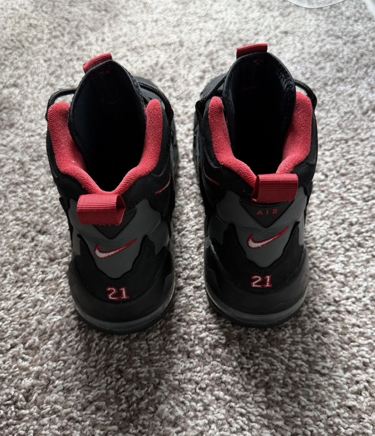 Nike Nike DT Diamond Turf 96 Deion Sanders Black Red Size US 11 / EU 44 - 5 Thumbnail