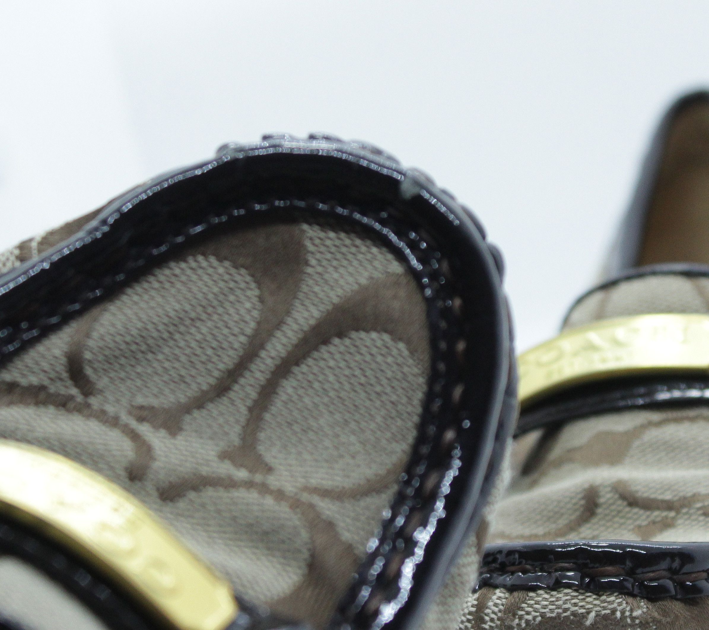 Coach Monogram Logos Loafers Size US 7 / IT 37 - 8 Thumbnail