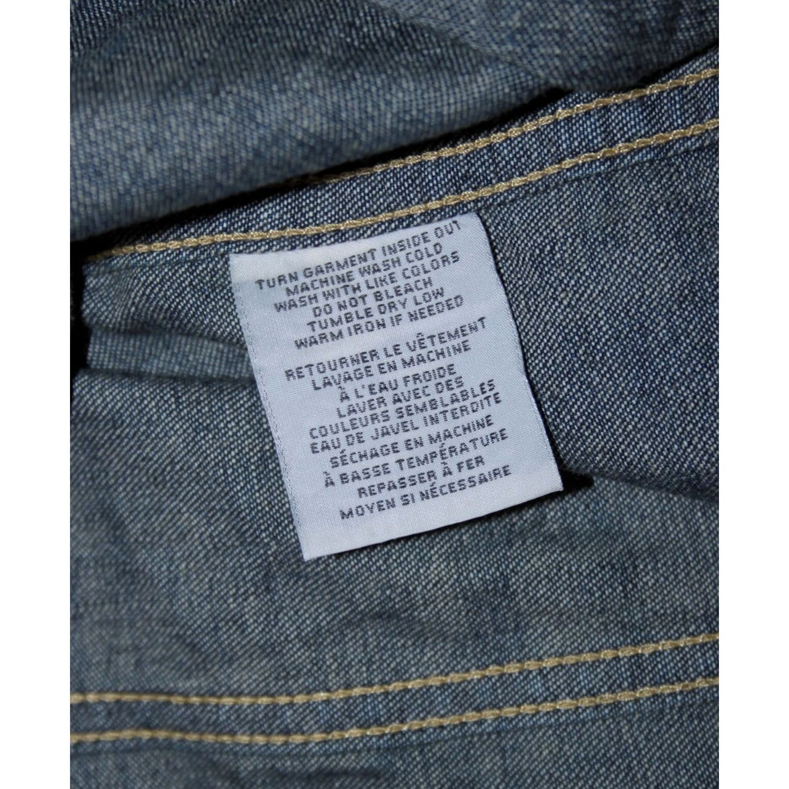 Vintage Denim & Supply Ralph Lauren Jacket Womens S Blue Cotton Denim & Supply Ralph Lauren Jacket Womens S Blue Size 28" / US 6 / IT 42 - 7 Thumbnail