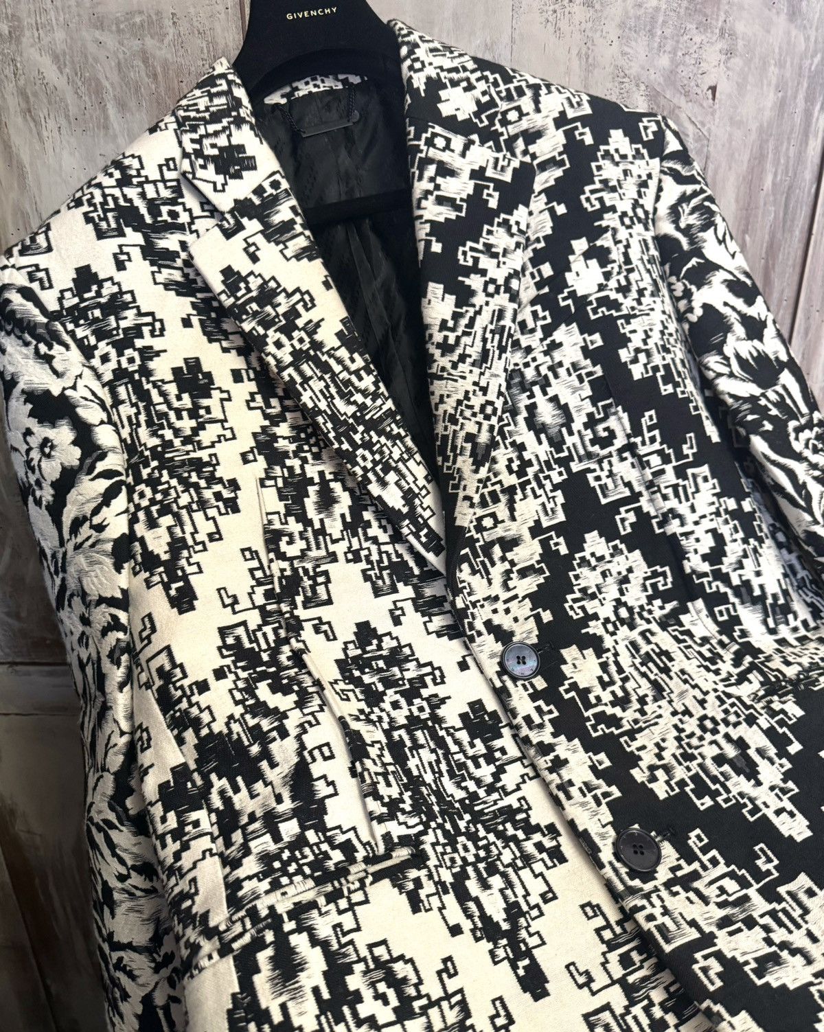 Givenchy givenchy jacquard ss2020 runway coat 44 men xs boxy Size US XS / EU 42 / 0 - 8 Thumbnail