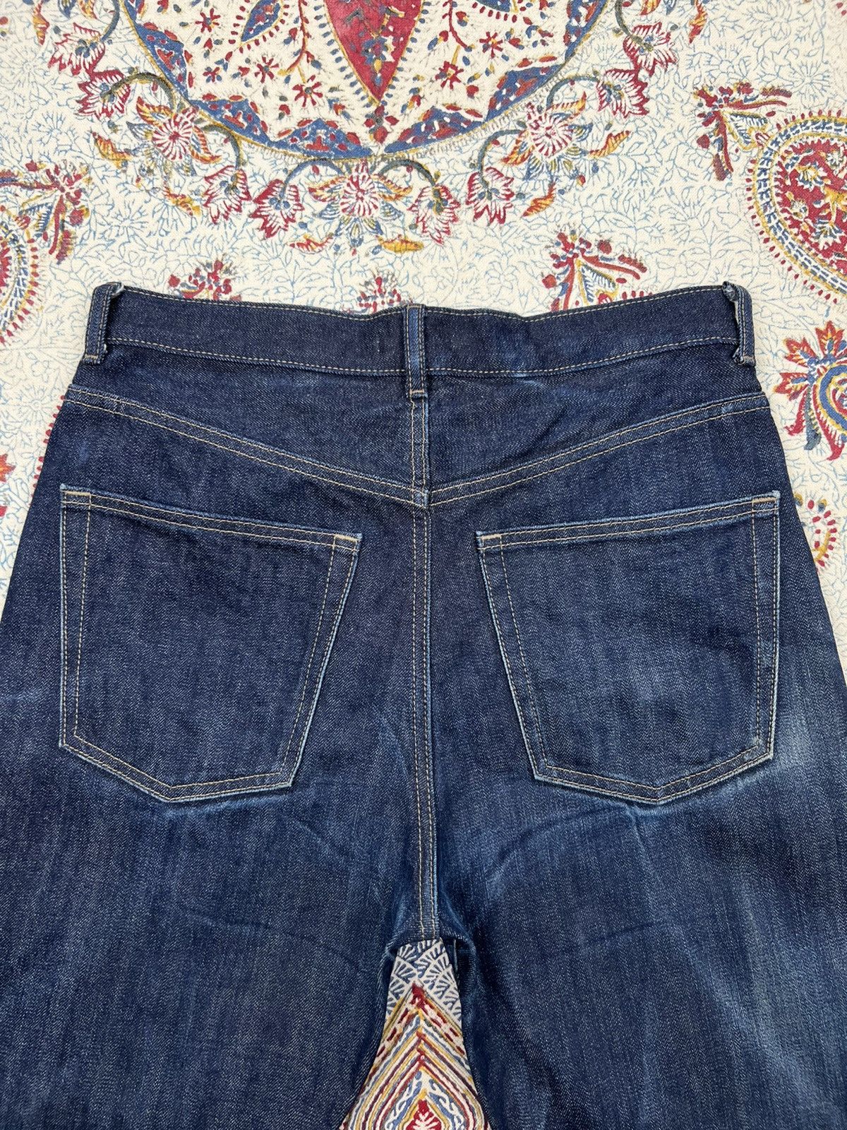 Uniqlo Uniqlo Dirty Distressed Selvedge Denim Size US 31 - 7 Thumbnail