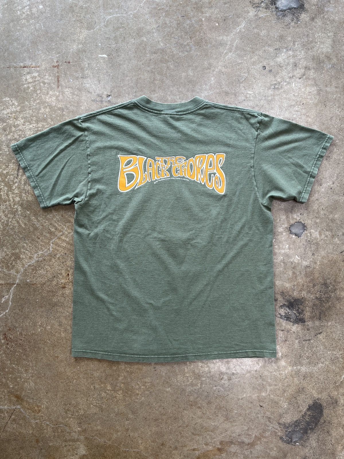 Band Tees Vintage 1994 The Black Crowes Voodoo Man Witch Tee Large Size US L / EU 52-54 / 3 - 6 Thumbnail