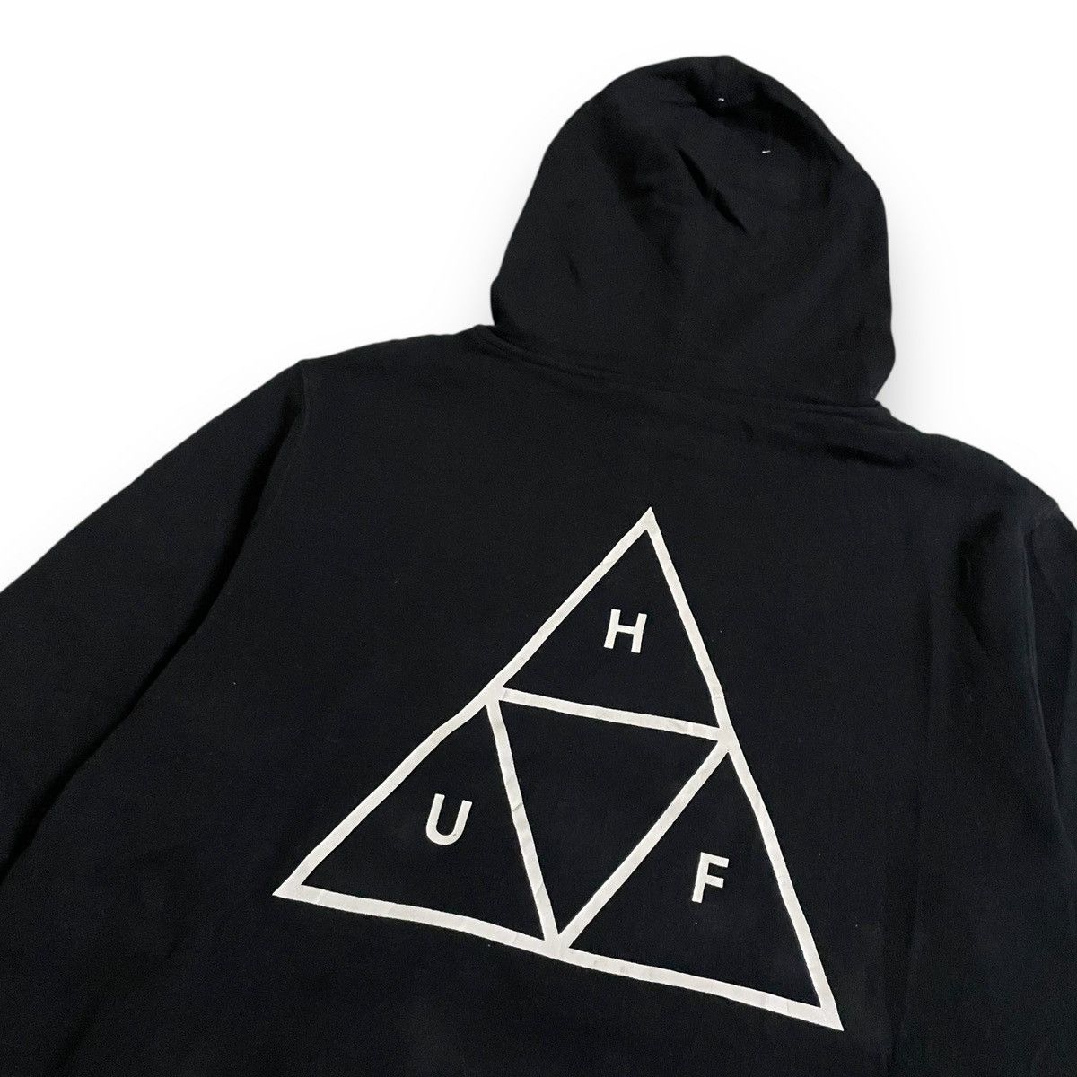 Huf All Black Hoodie HUF Skateboarding Streetwear Pullover Size US L / EU 52-54 / 3 - 13 Thumbnail