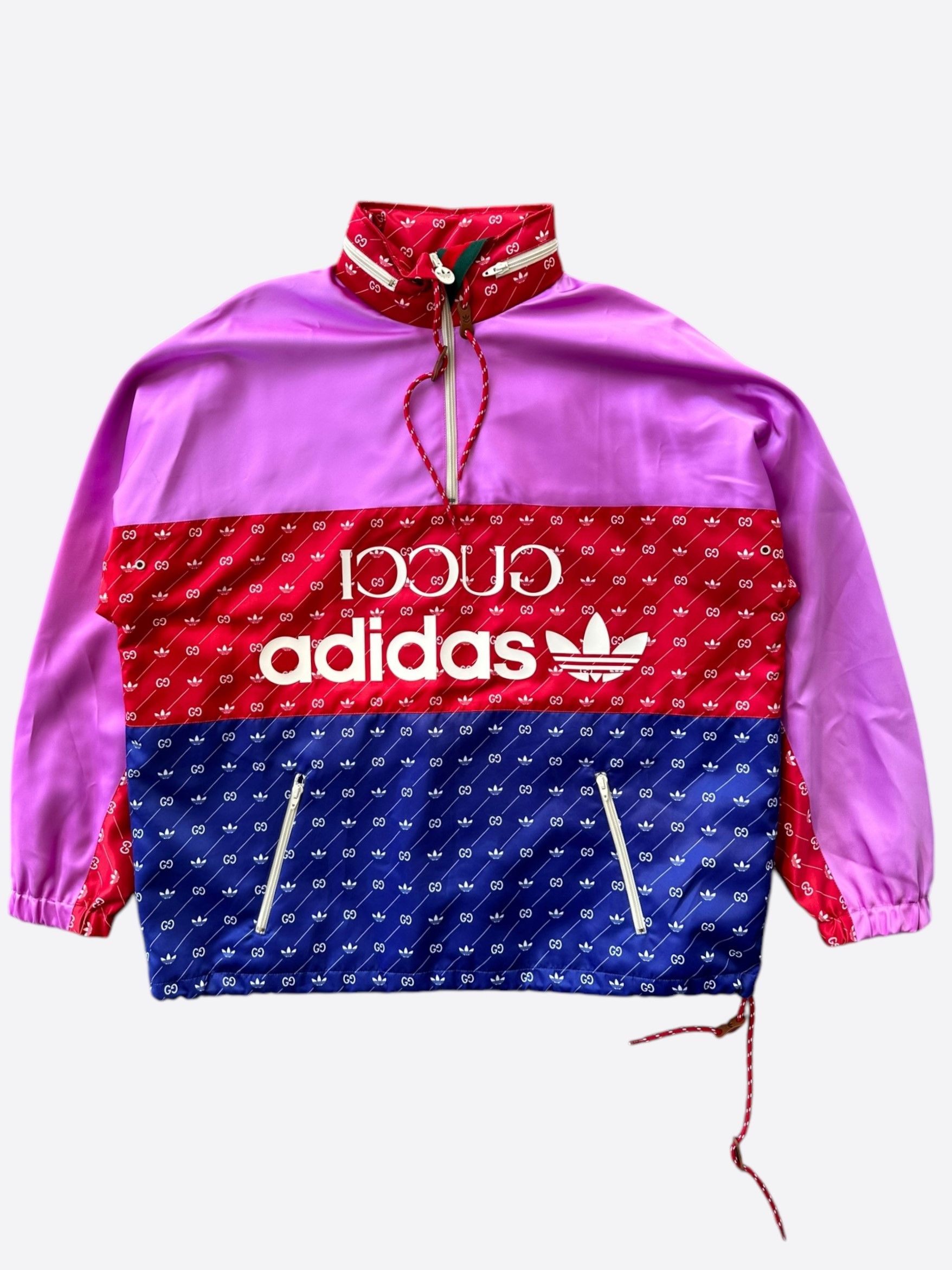 Adidas × Gucci Adidas x Gucci Reversible Monogram Jacket