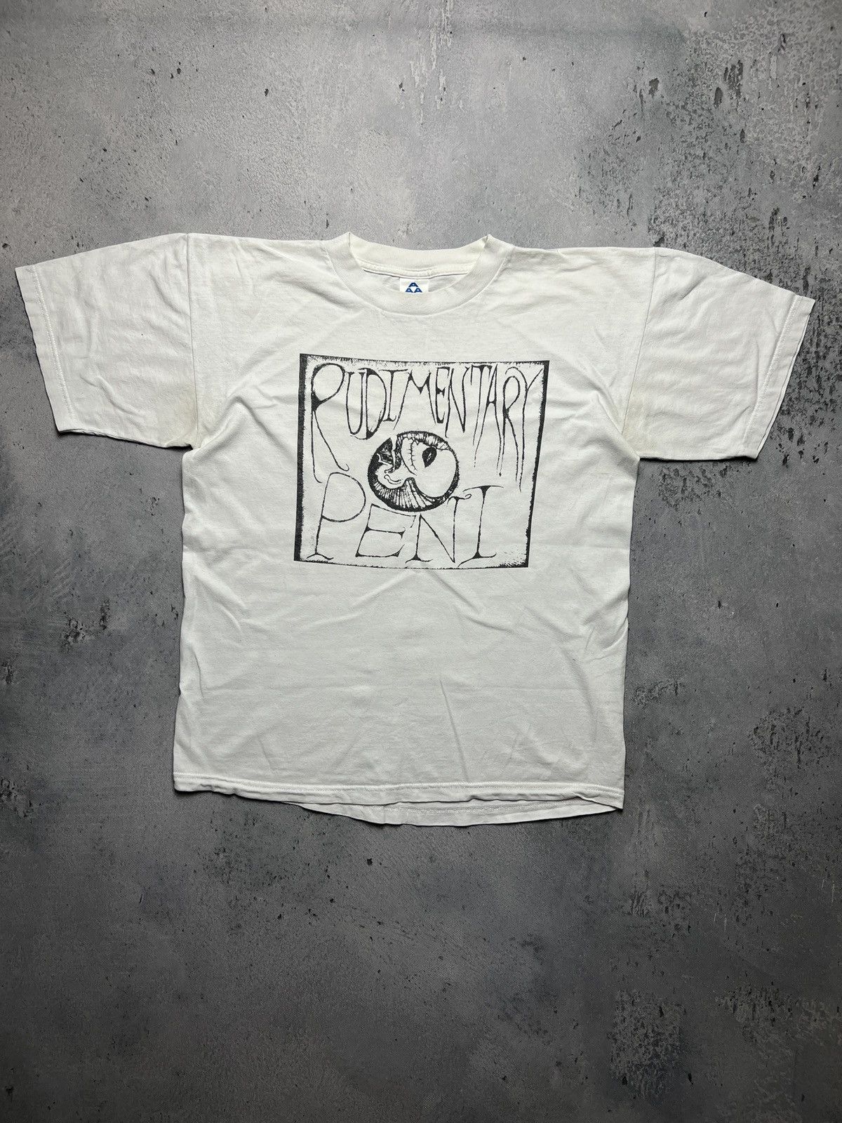 Band Tees Very Rare Vintage Rudimentary Peni Anarcho Punk Tee VTG Size US L / EU 52-54 / 3 - 1 Thumbnail