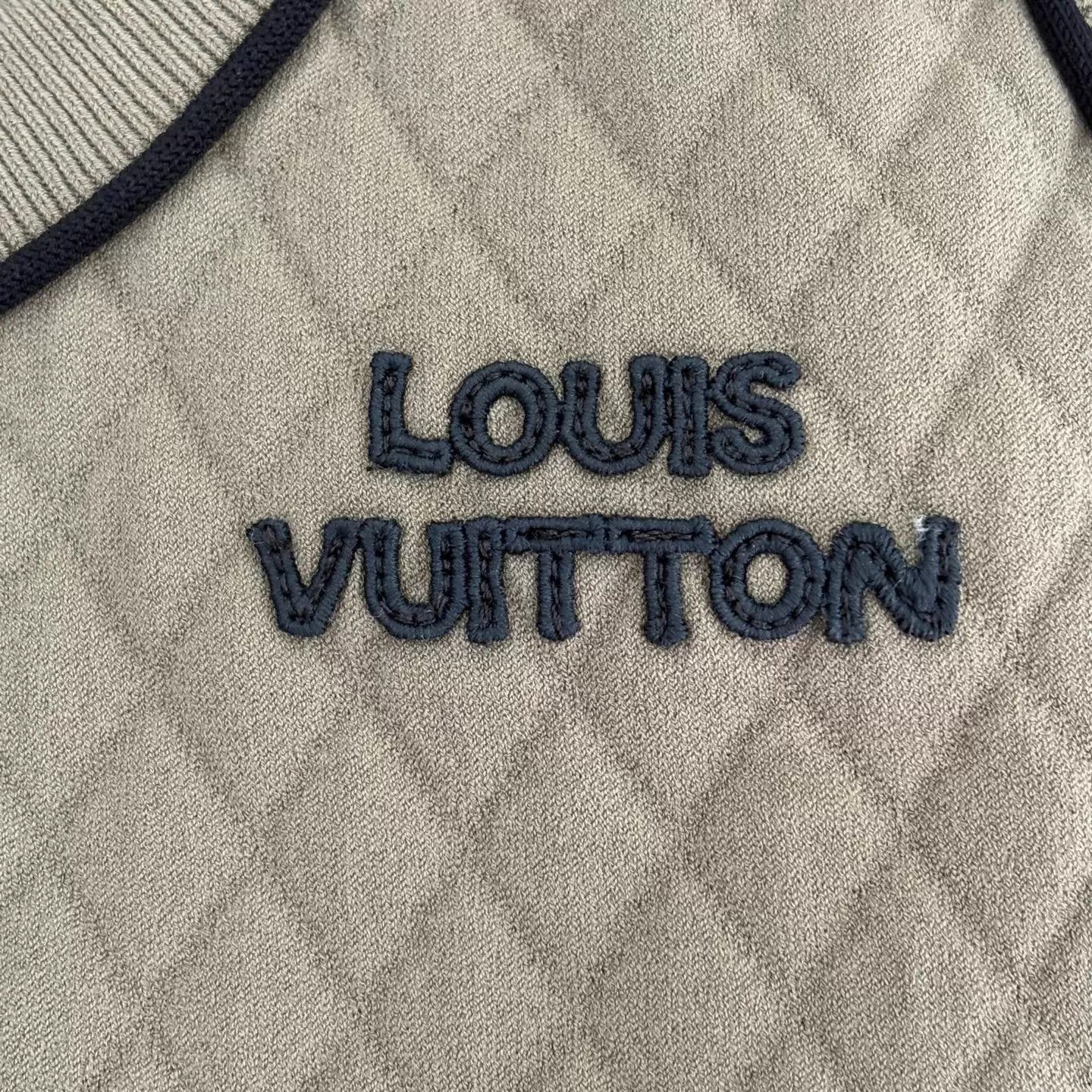 Louis Vuitton LV 24ss olive green sleeveless dress chain logo new Size M / US 6-8 / IT 42-44 - 5 Thumbnail