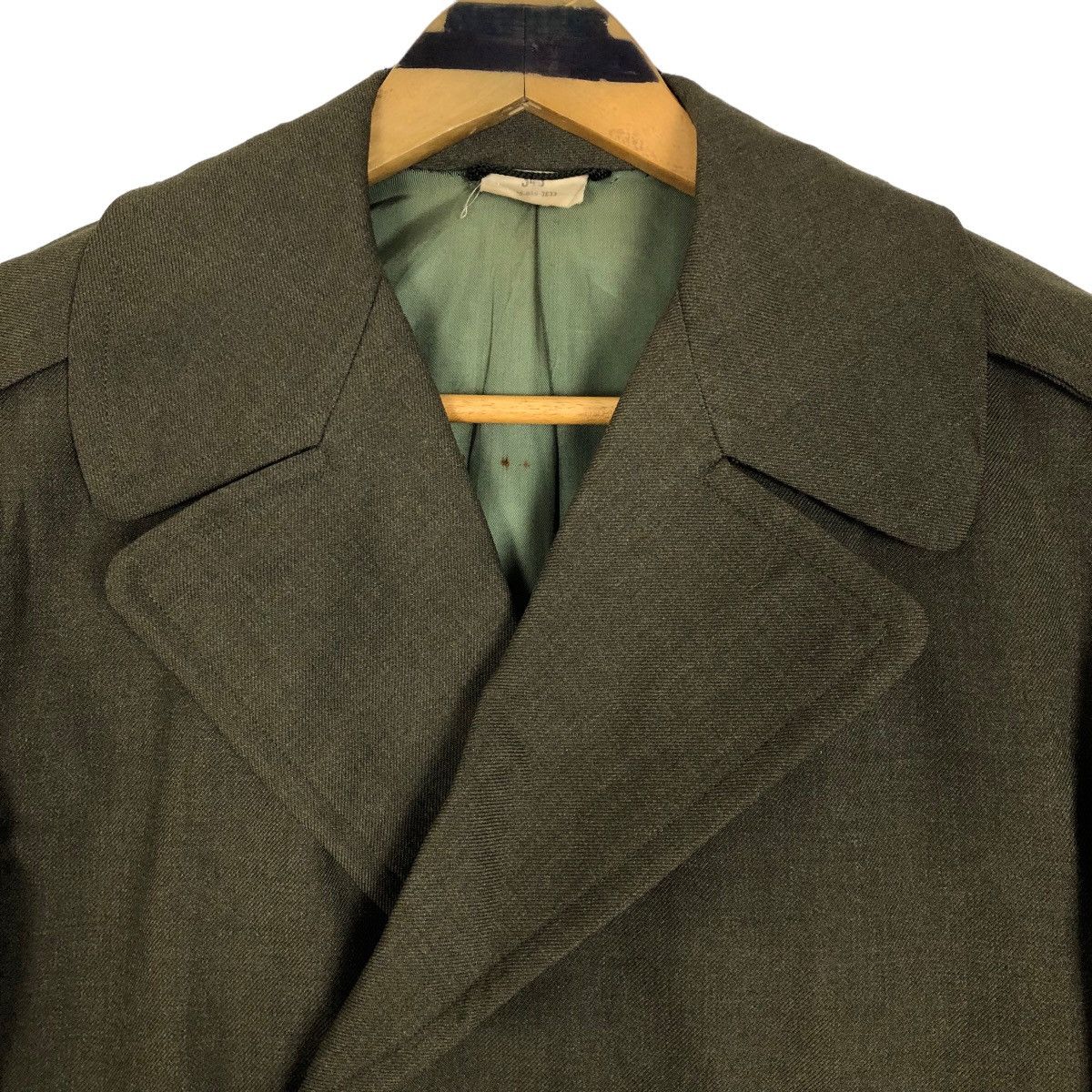 Vintage Vintage 70s United States Marine Corps Wool Trench Coat Size US S / EU 44-46 / 1 - 6 Thumbnail