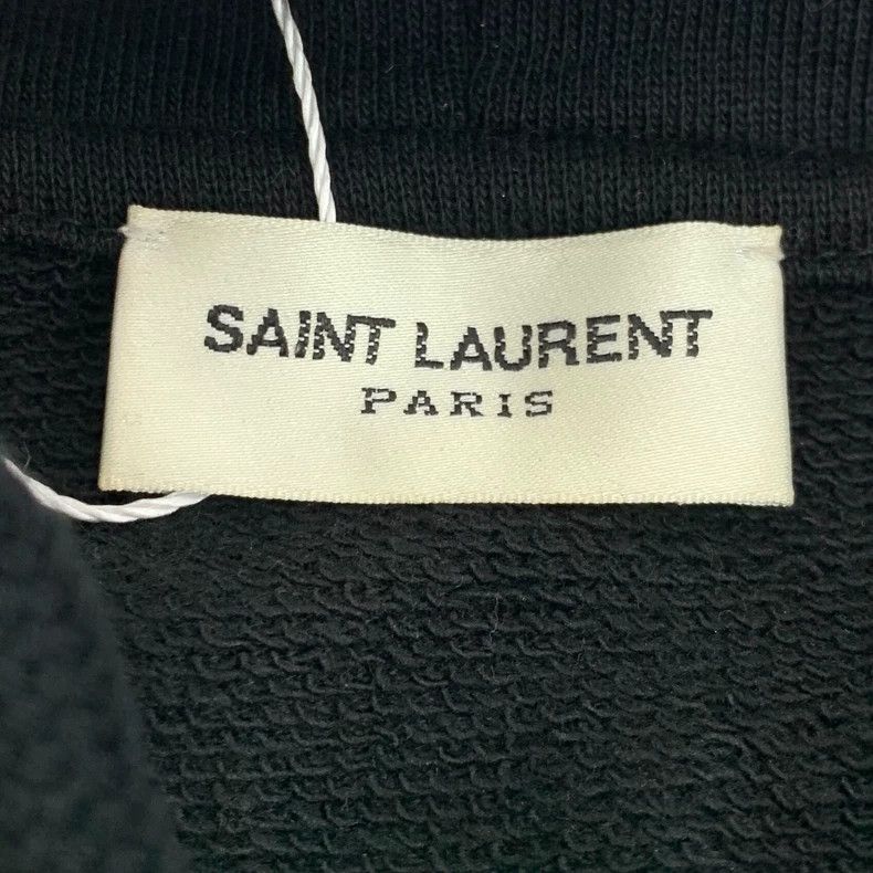 Saint Laurent Paris Saint Laurent Paris Black red lip letter printed hooded dr Size US L / EU 52-54 / 3 - 6 Thumbnail