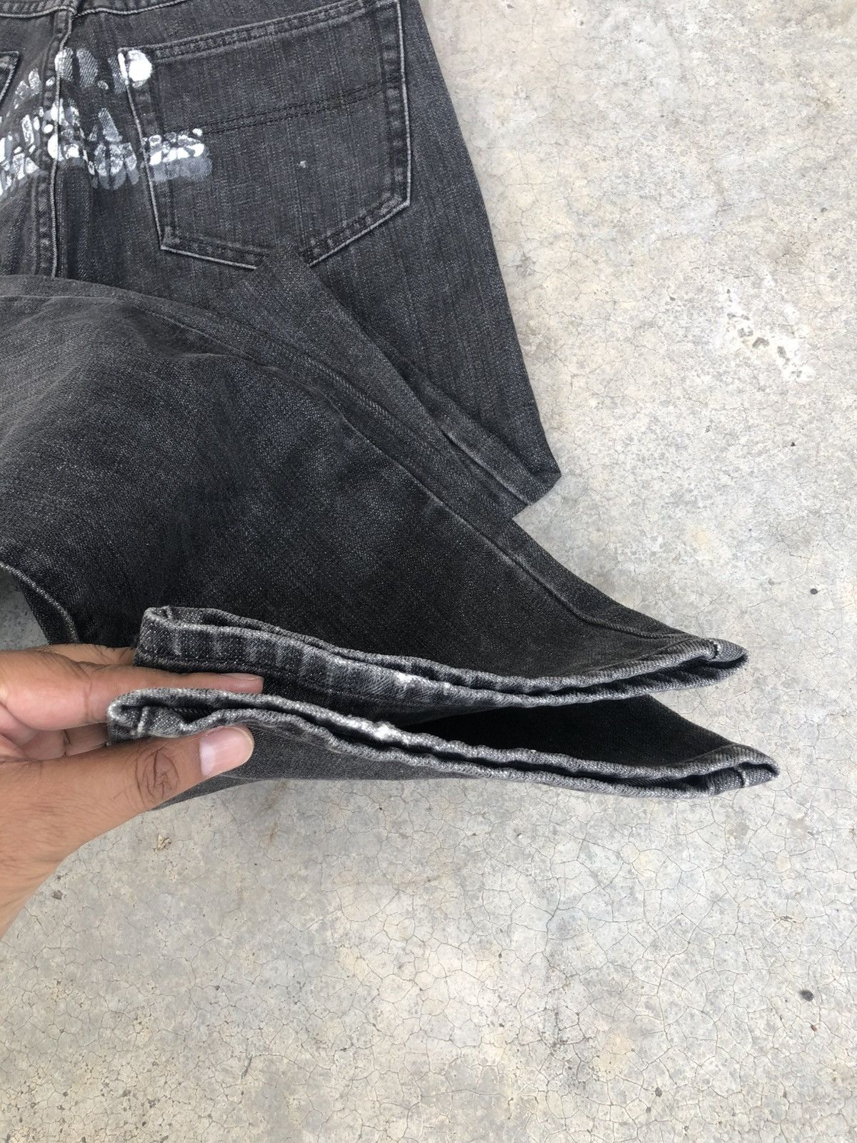 Stussy Stussy Spell out Jeans Distressed Denim Size US 29 - 13 Thumbnail