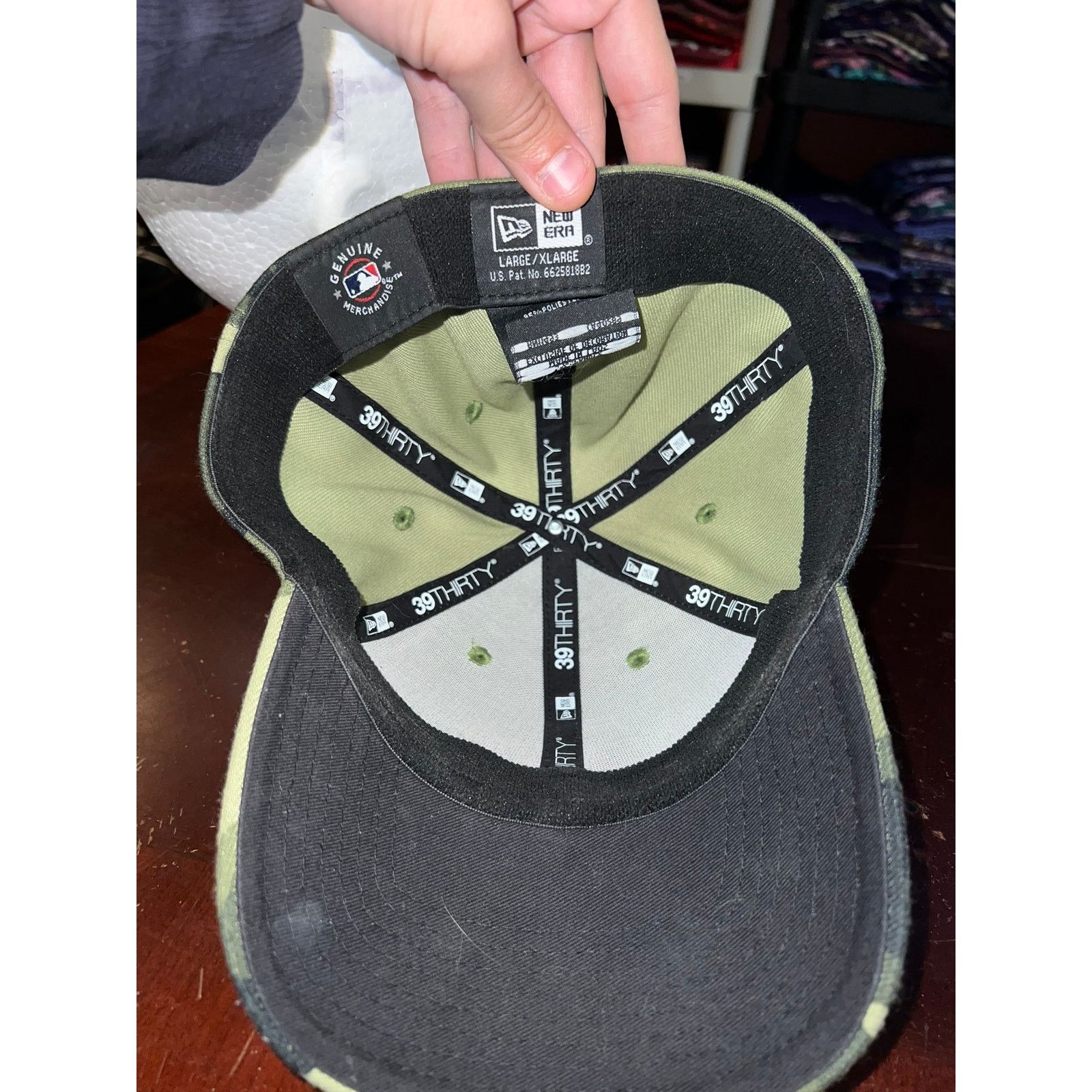 New Era Colorado Rockies Camo Hat Armed Forces Day MLB Cap L/XL Size ONE SIZE - 7 Thumbnail