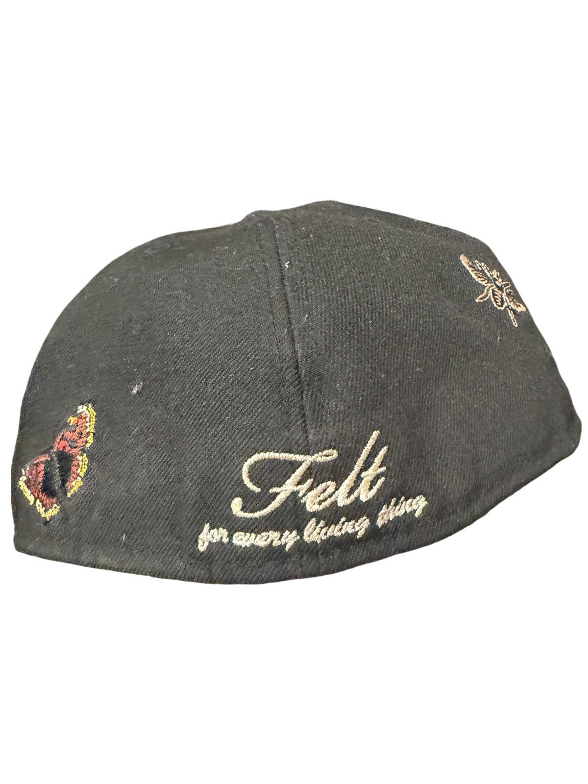 FELT FELT Miami Heat New Era Fitted Hat 7 5/8 RARE Size ONE SIZE - 7 Thumbnail