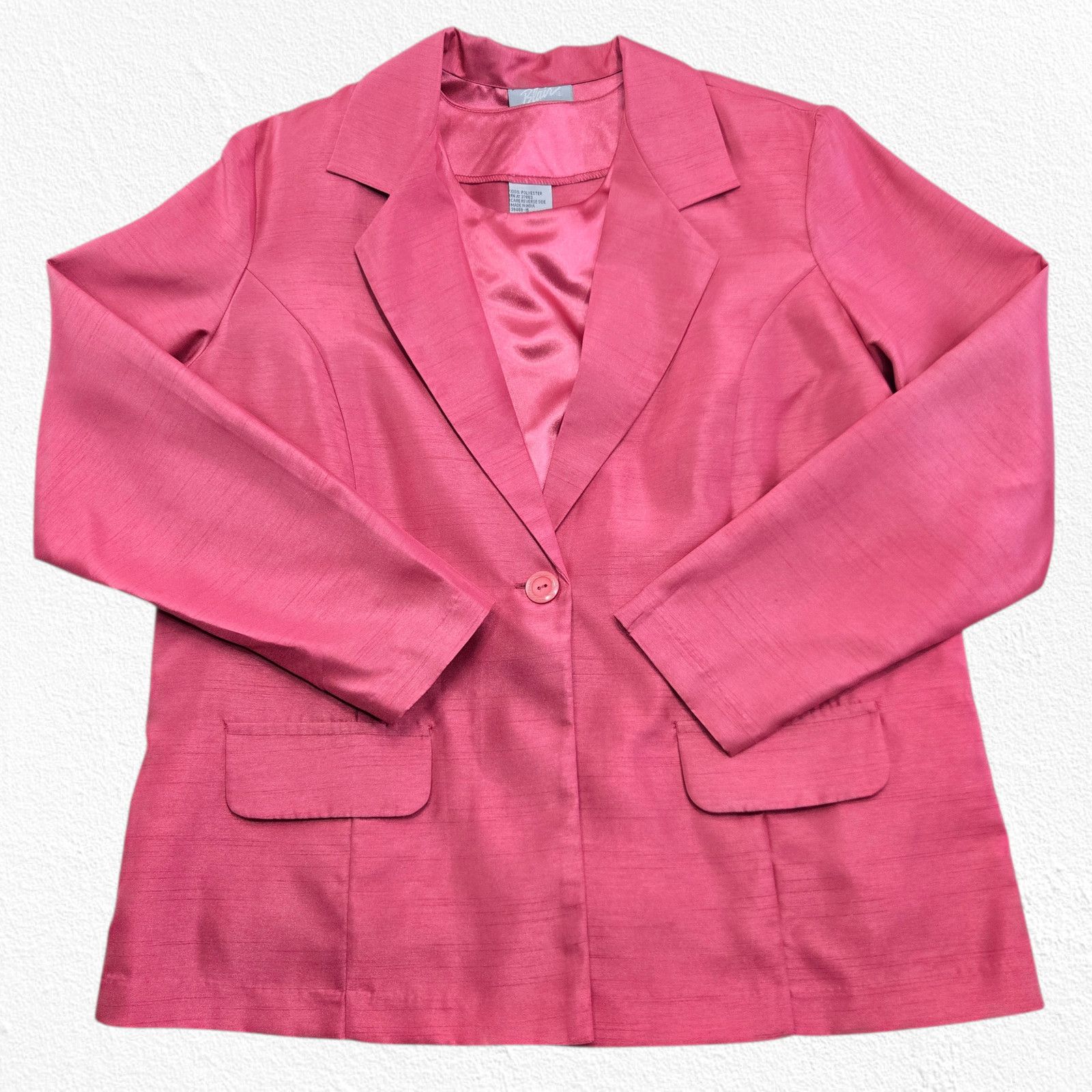 Other Blair Y2K Office Chic Pink Blazer Set Size 14 Size XL / US 12-14 / IT 48-50 - 2 Thumbnail