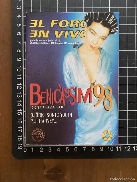 Band Tees Rare benicassim 98 bjork, sonic youth, pj harvey Size US XL / EU 56 / 4 - 1 Thumbnail